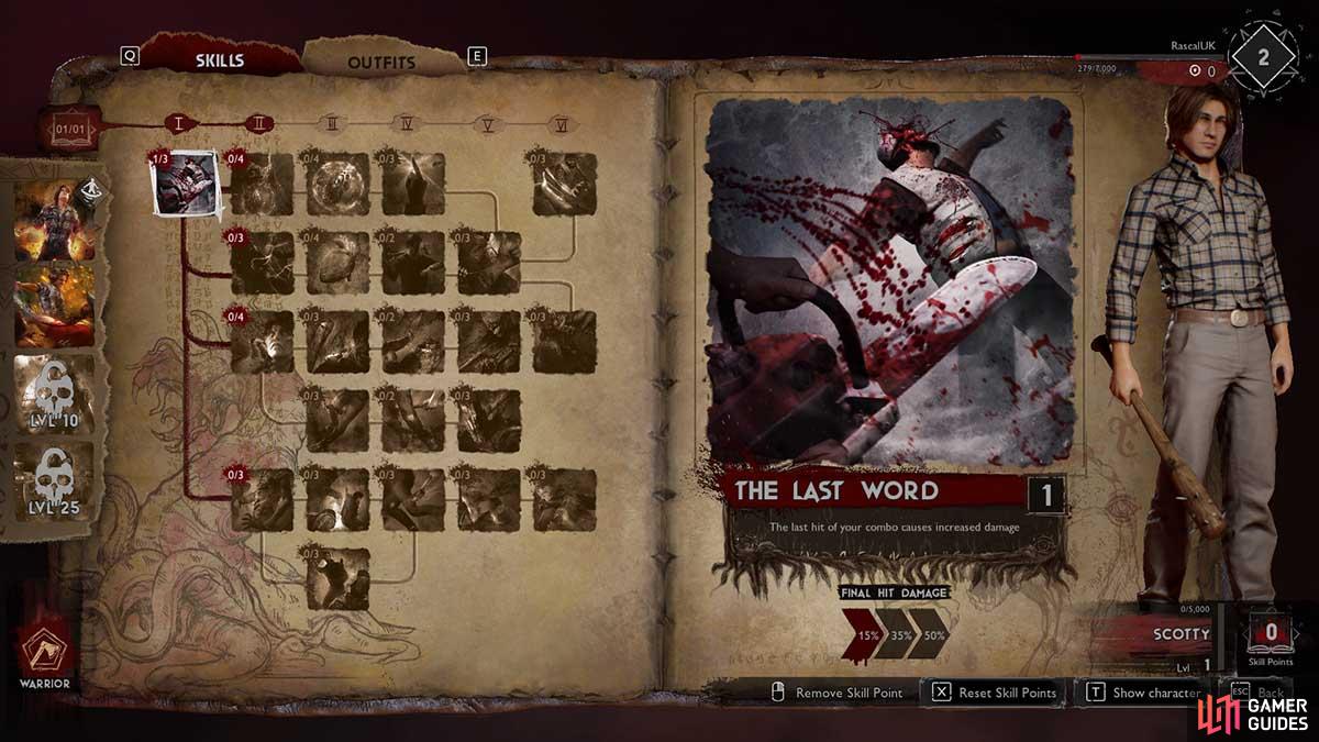 Ash Williams (Army of Darkness) Abilities and Skill Tree