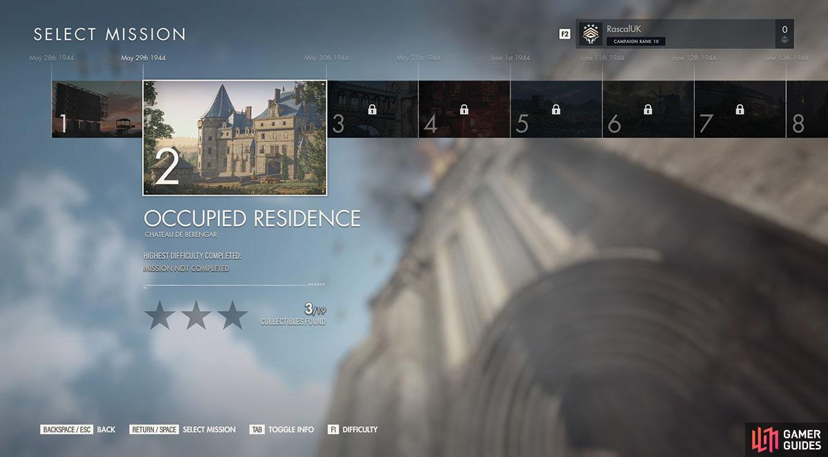 Campaign mode will let you access your unlocked missions.