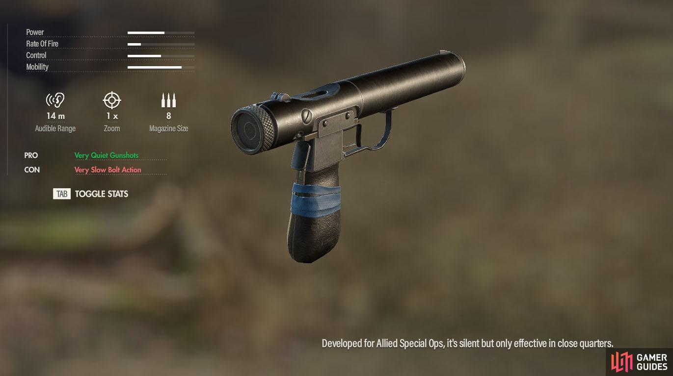 The unusual looking Welrod, designed for stealth killing