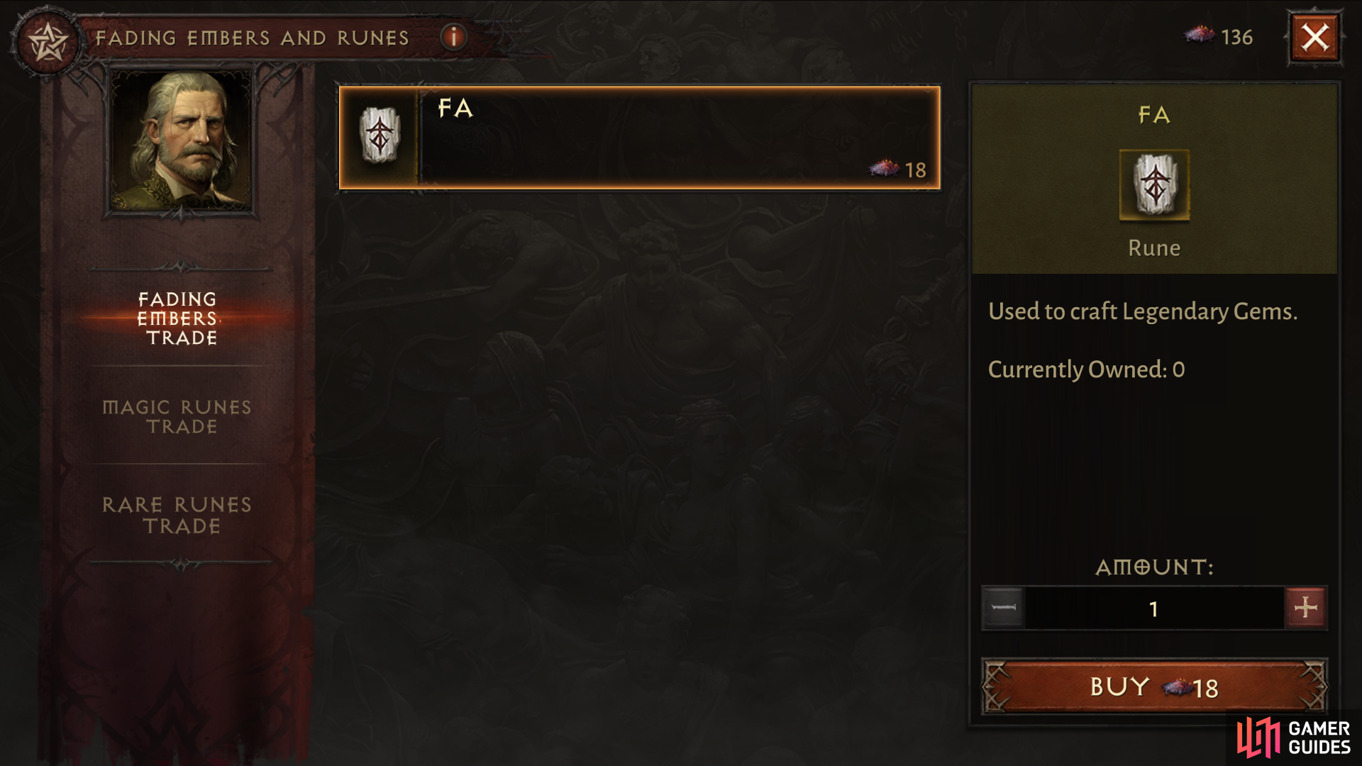 The Fading Essence and Runes Merchant - Merchants - Gameplay, Diablo  Immortal