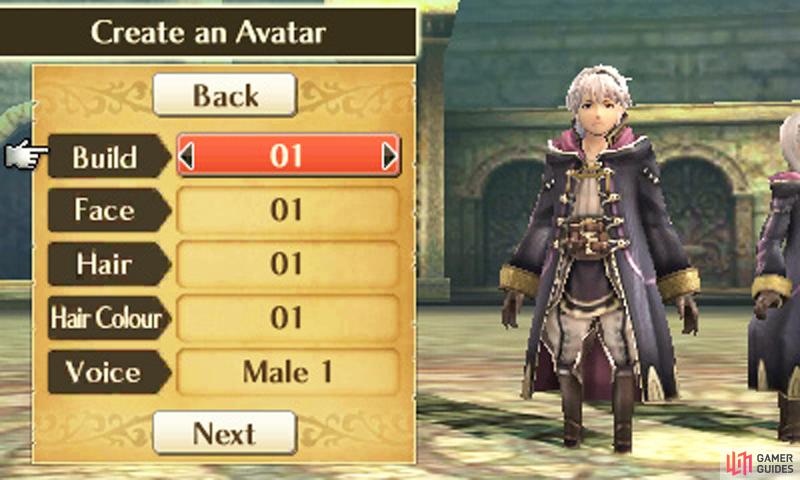 Fire Emblem: Awakening lets you create your own character who will fight in battles.
