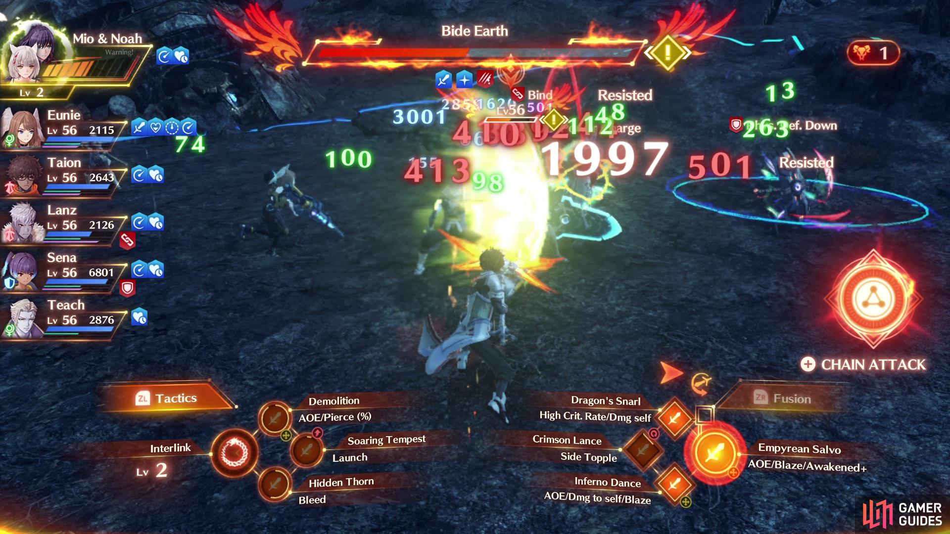 Bide Earth can lower your defense and inflict Bind