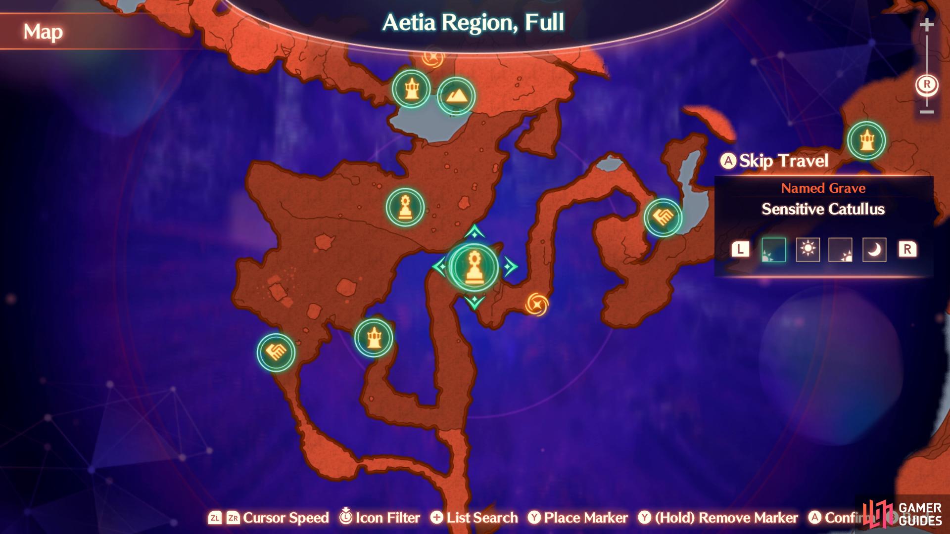 Head to this location in the Aetia Region