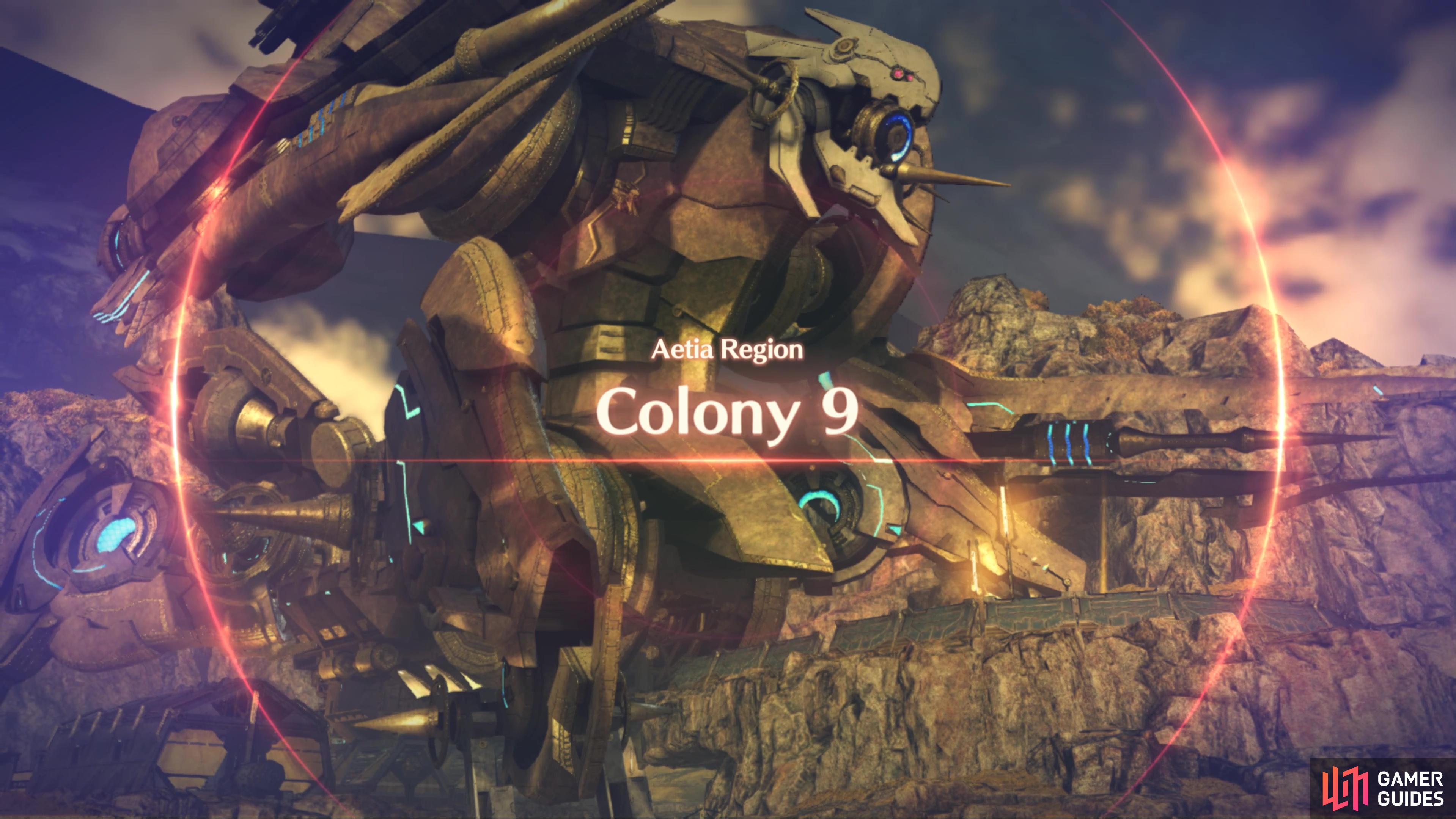 Colony 9 is the main settlement of Chapter 1.