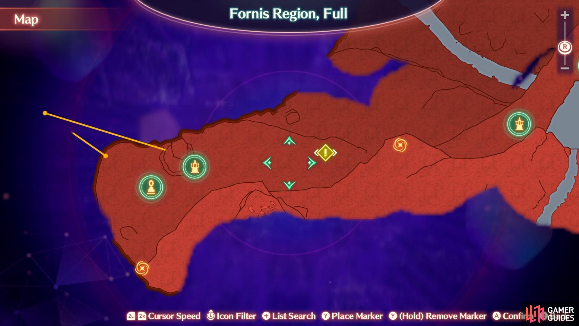You’ll need to head west to locate the final piece
