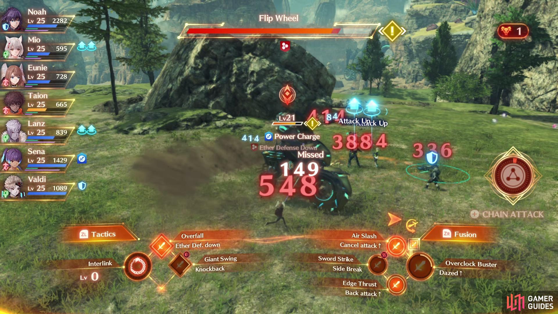 then defeat the Equites to obtain the Levnis Self-Charger.