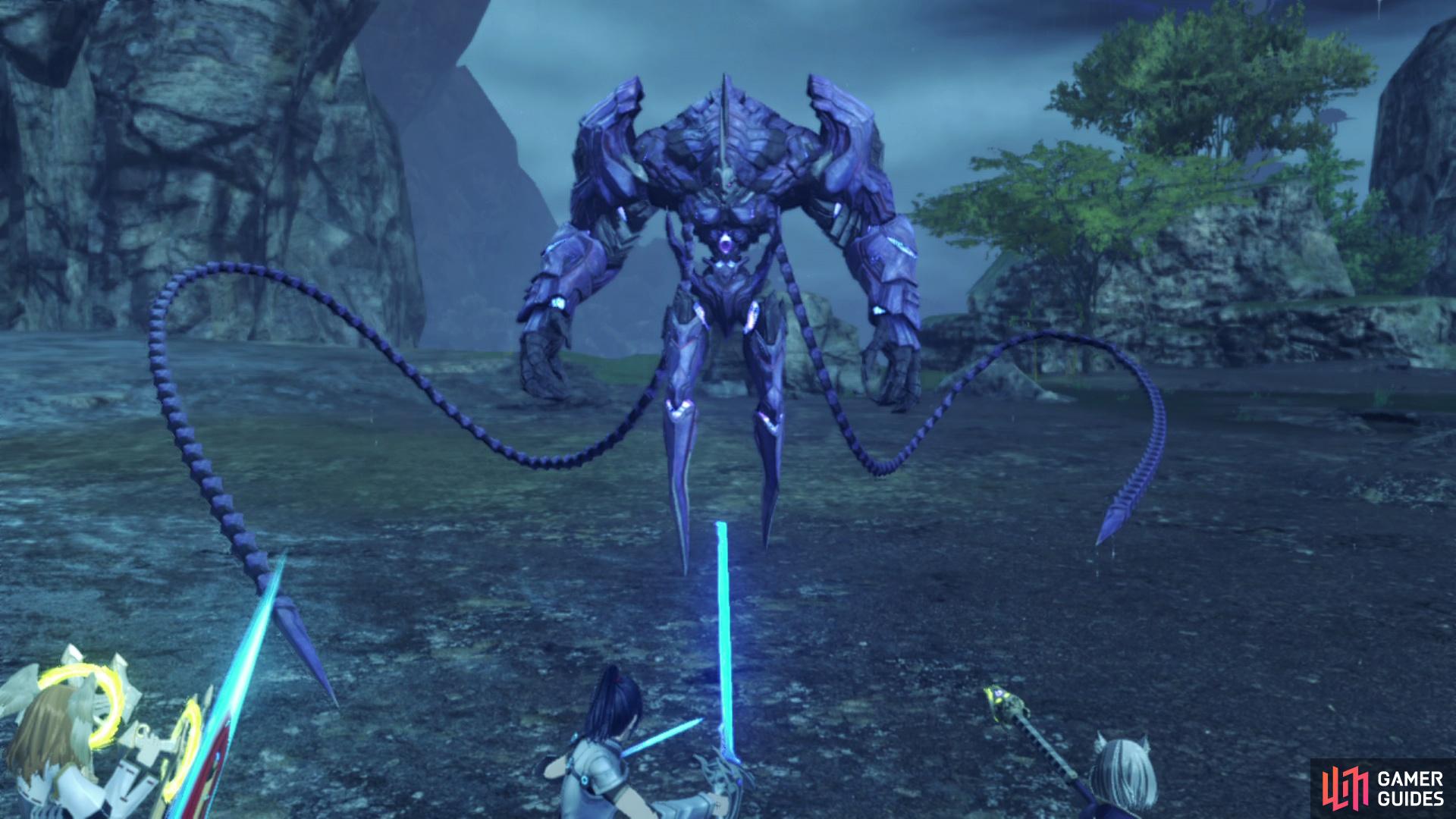 Moebius O & P are a boss in Chapter 4 of Xenoblade Chronicles 3.