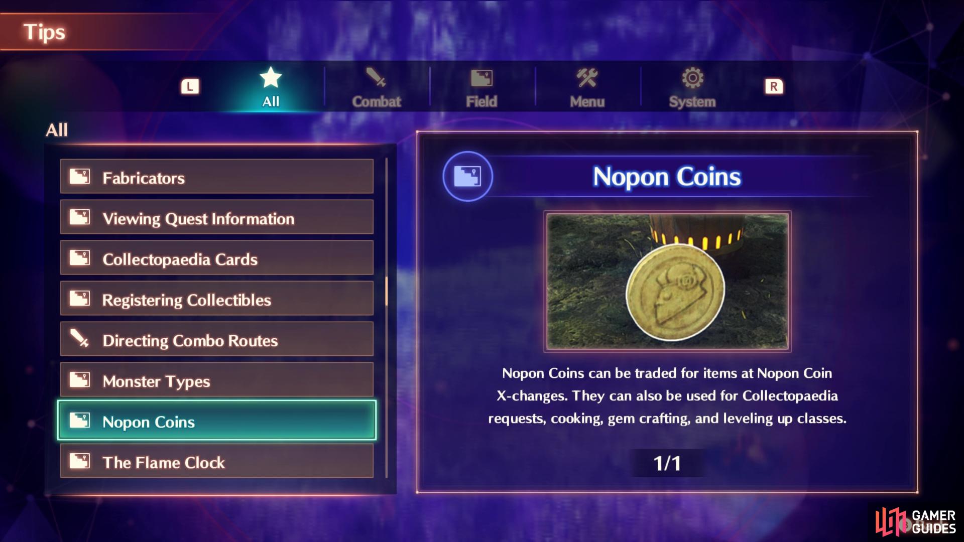 Nopon Coins  can be found all around Aionis. 