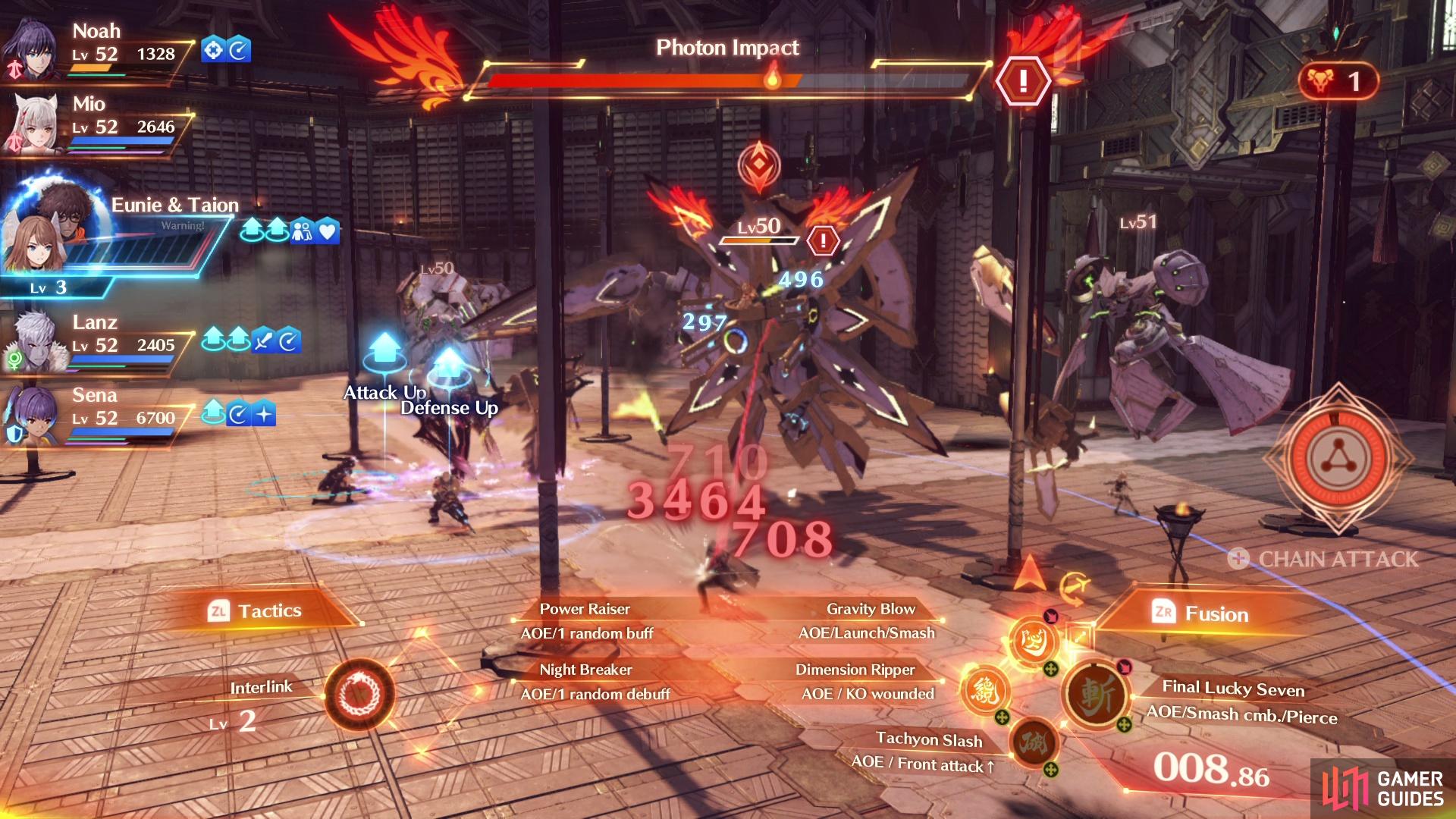 beware of Arts like Photon Impact which can kill non Tanks easily.