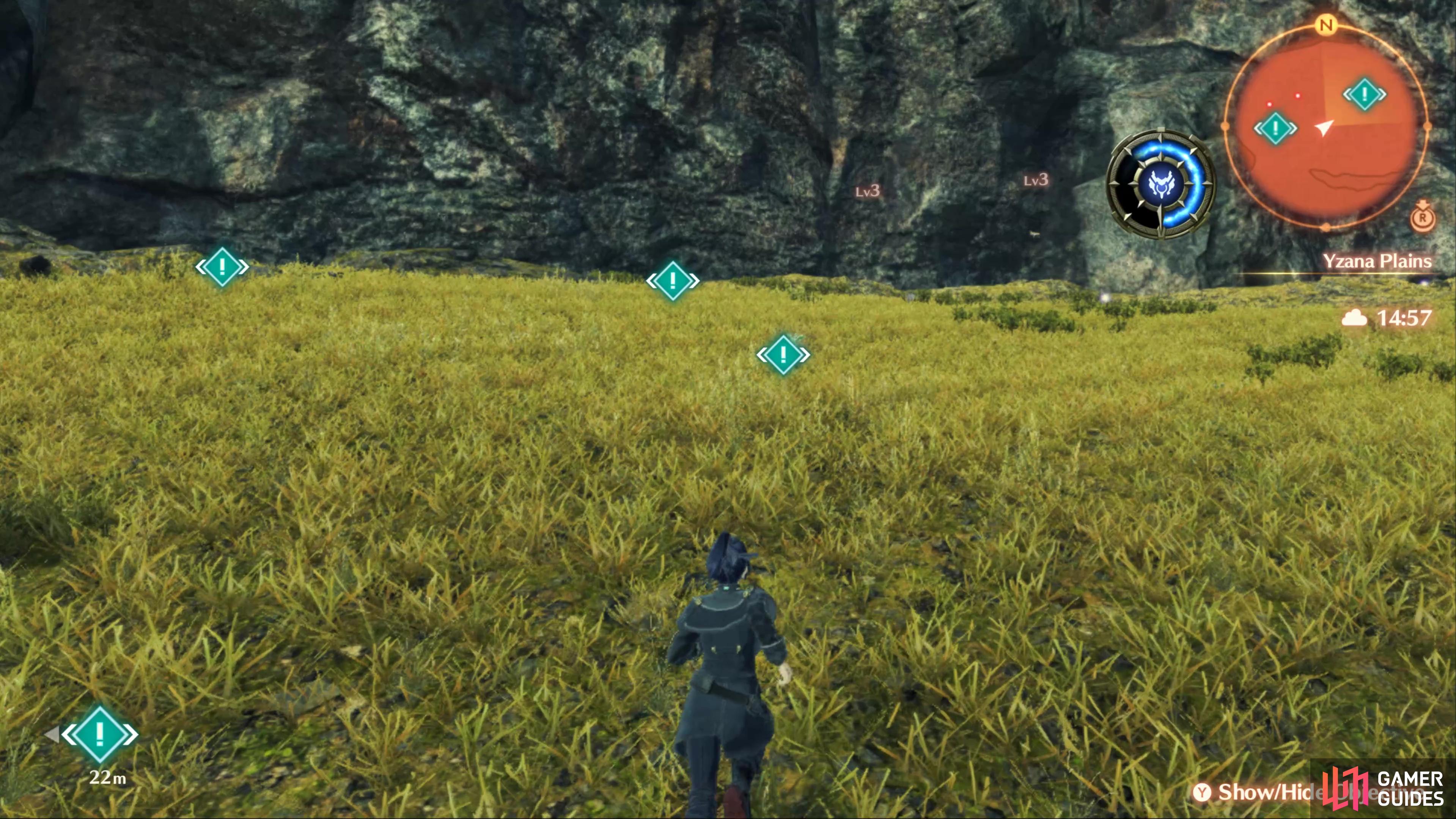 the Quest will direct you to the items for the sake of this tutorial.