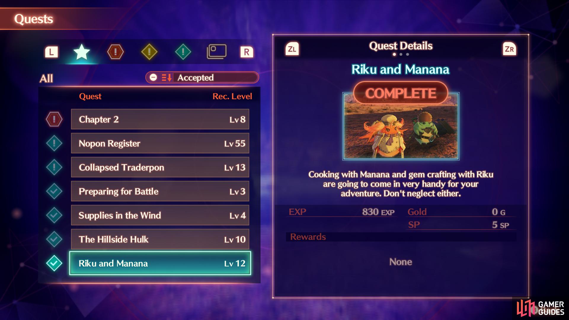 You can see which Quests you need to complete via the menu. 