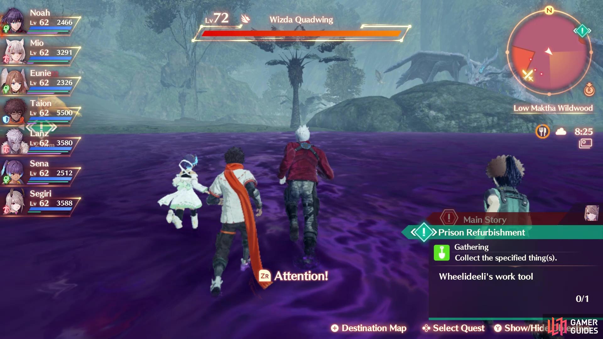 You will be able to walk on the poison pools thanks to Segiri's skill