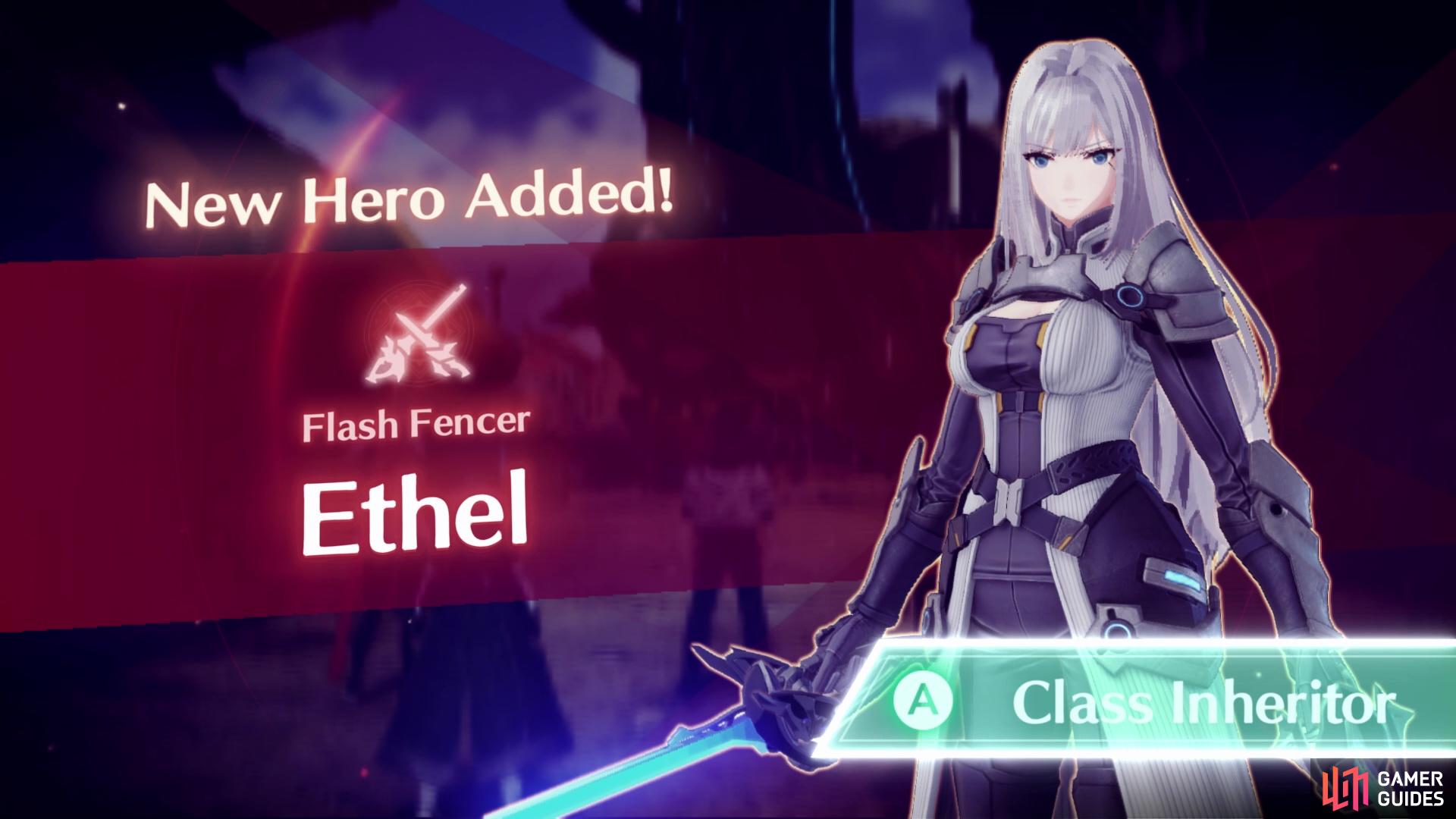 You'll now have Ethel in your party!