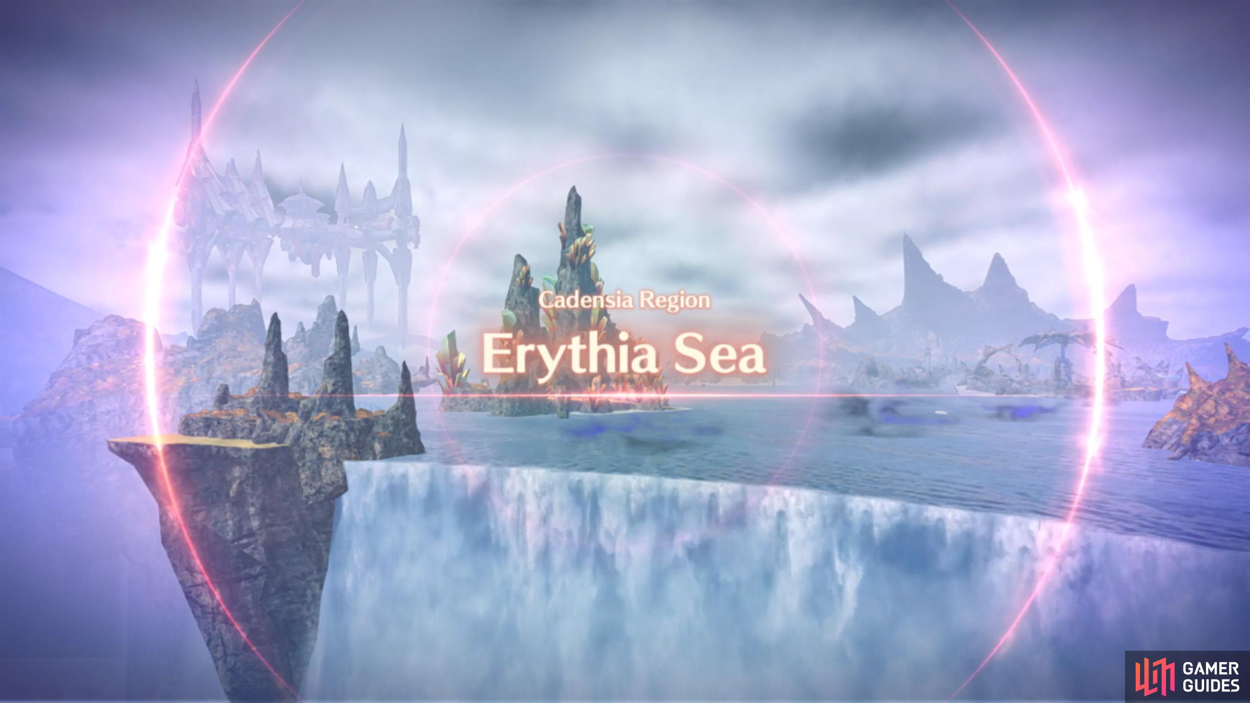 Erythia Sea is vast, but most of it just water.