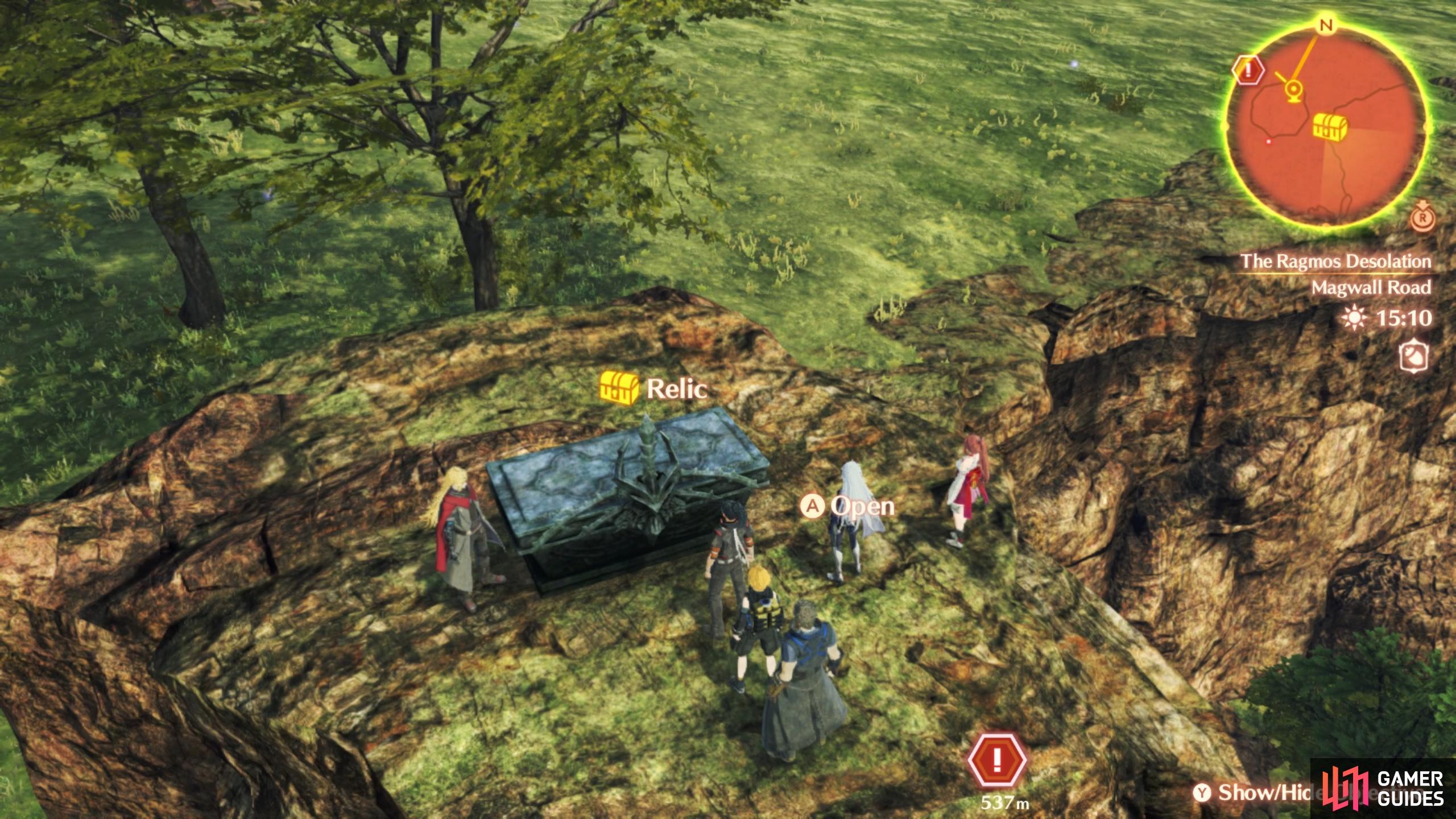 Xenoblade Chronicles 3: Future Redeemed - All Relic Locations