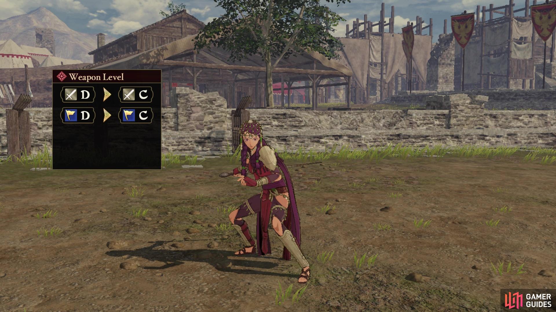 Changing classes can improve that characters Weapon Level proficency