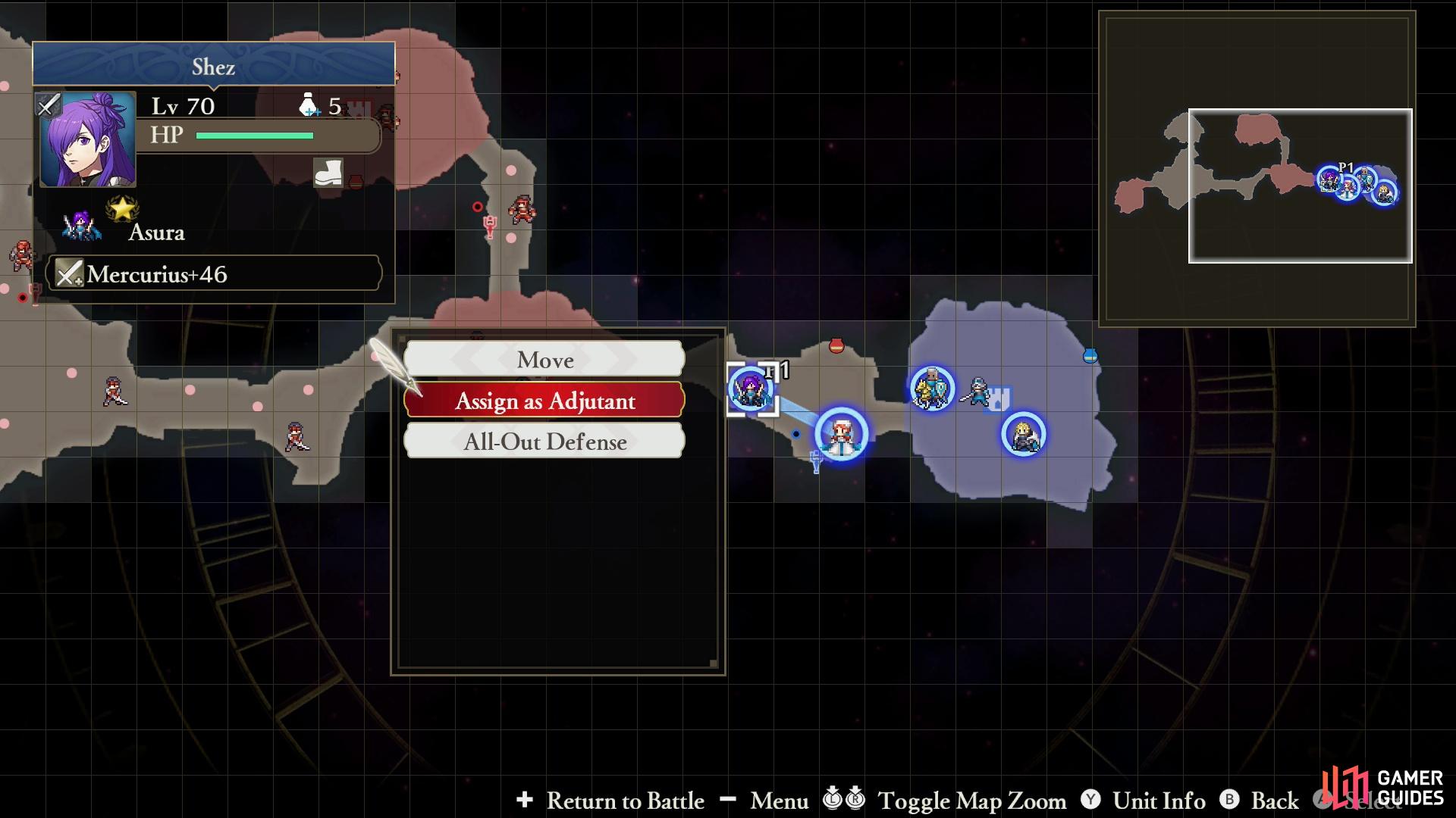 or you can assign Adjutants via the battle map.