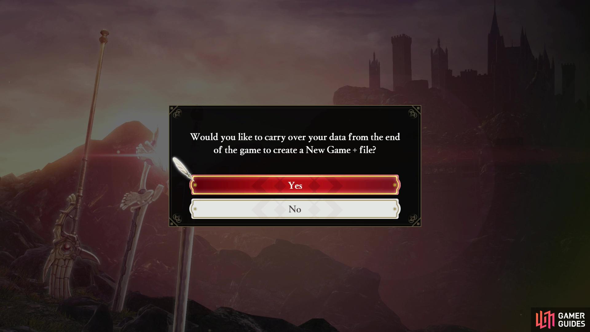 After finishing the game and creating an endgame save, choose to carry over your saved data into New Game +.