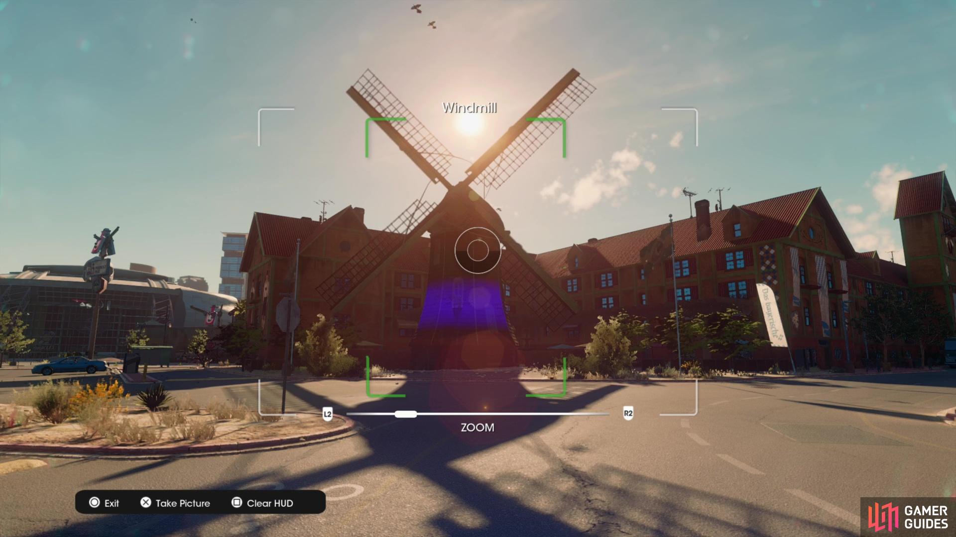 Take a picture of the Windmill collectible to obtain it.