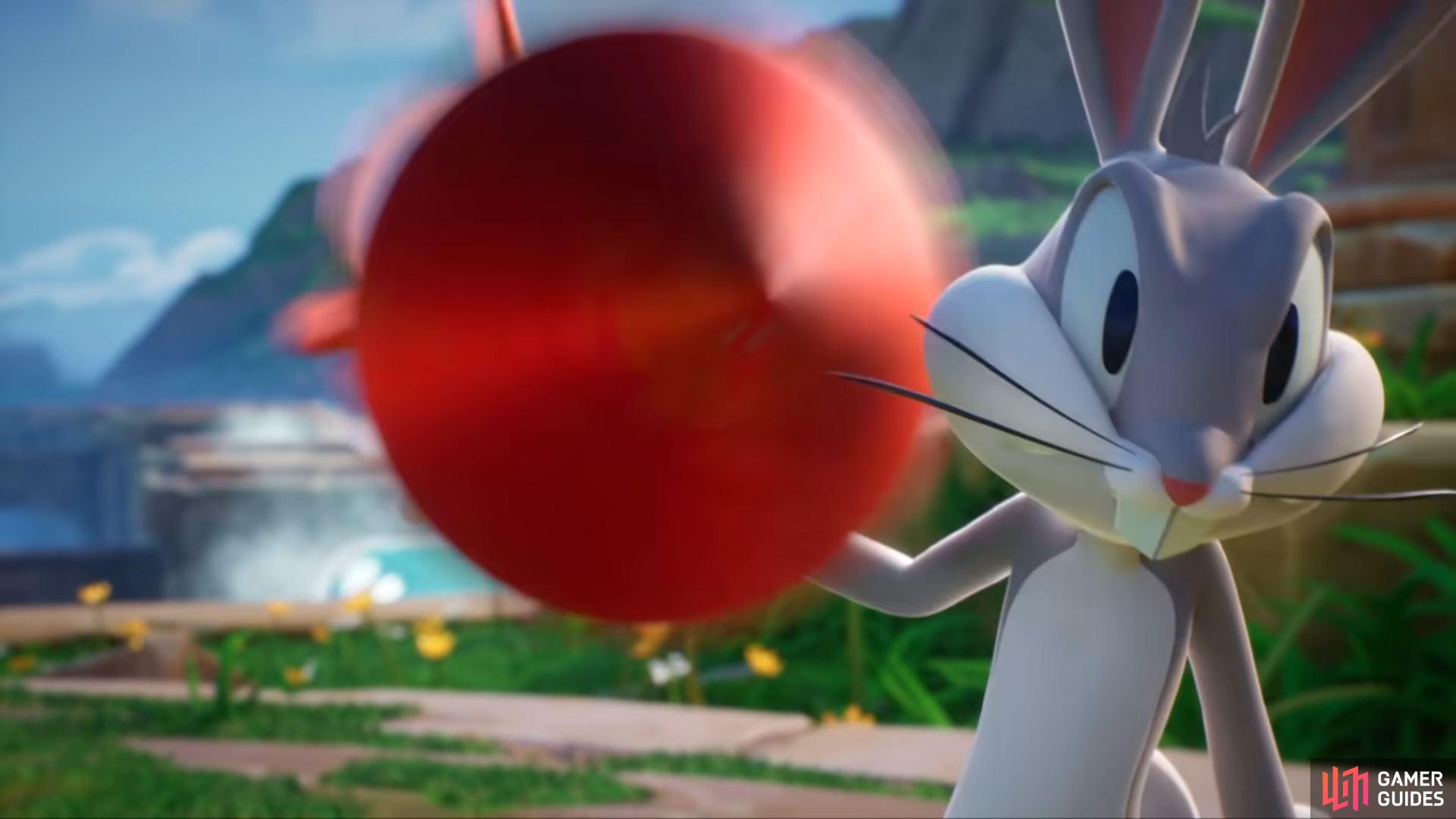 Bugs wants everything cooldown-related thanks to his rockets taking some time to come back. Image via Warner Brothers.