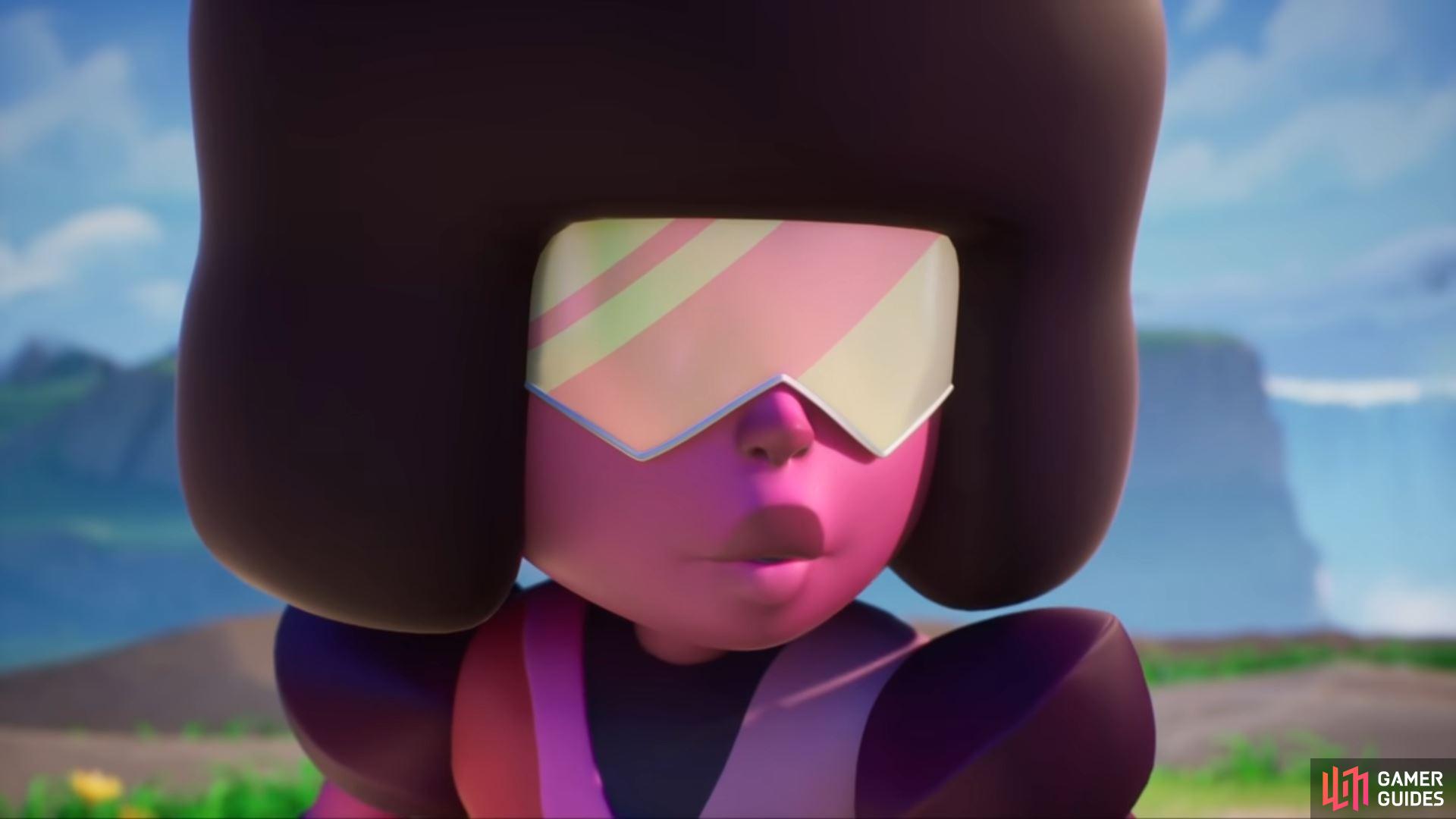 Garnet is a punch heavy horizontal bruiser relying on a select few perks. Image via Warner Brothers.