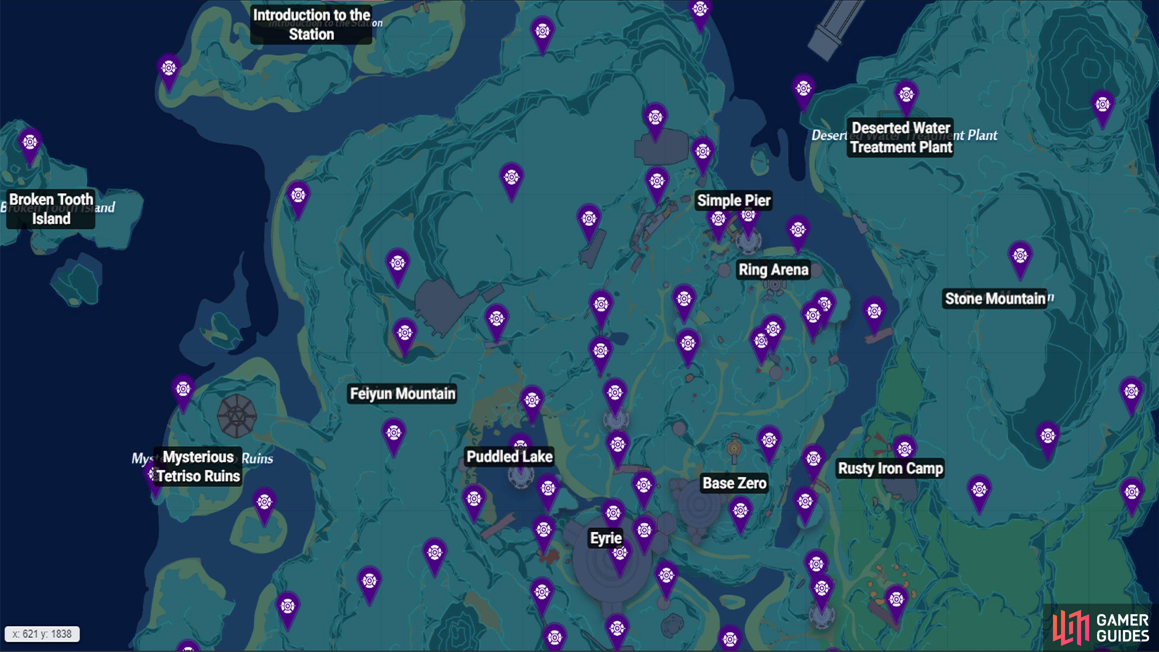 Tower of Fantasy Outer Islands Supply Pod Locations - Outer Islands -  Completionism, Tower of Fantasy