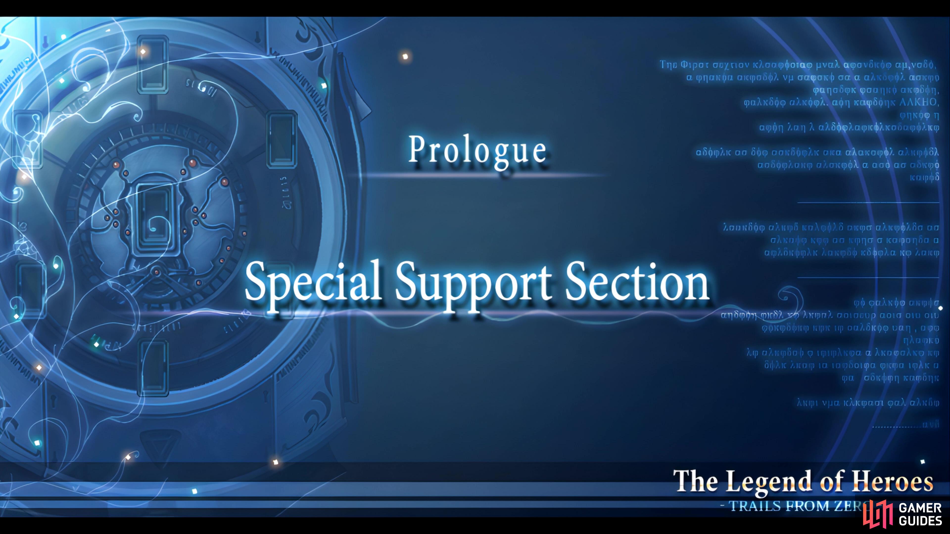 The first day of the Prologue takes place in the Geofront.