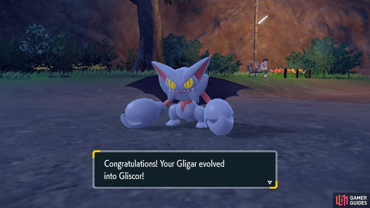 How To Evolve Gligar Into Gliscor in the Teal Mask DLC - Pokémon