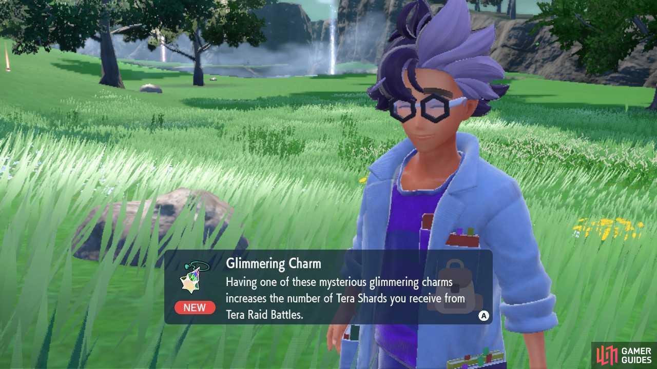 Pokemon Scarlet & Violet DLC: how to get the Glimmering Charm
