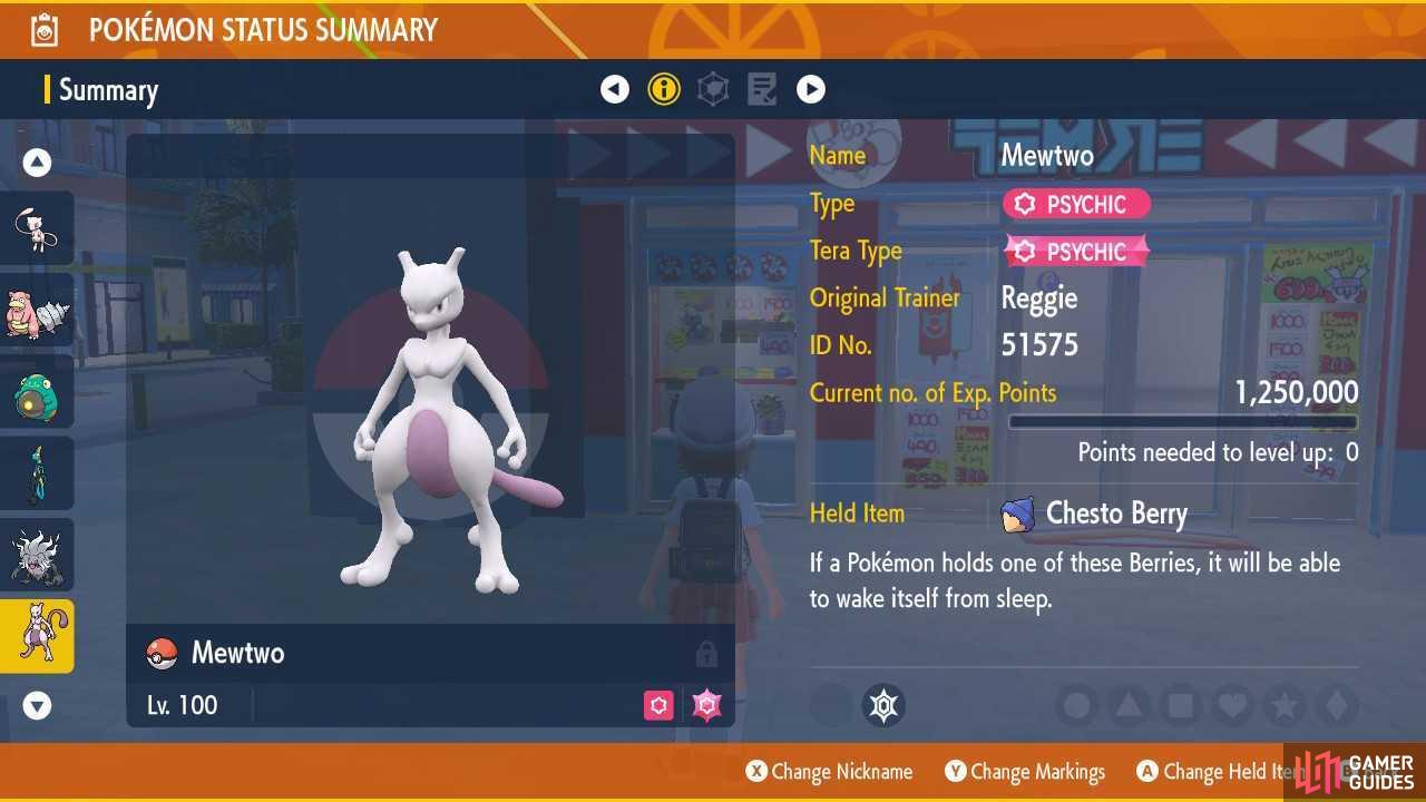 Mewtwo Location, Evolution, and Learnset