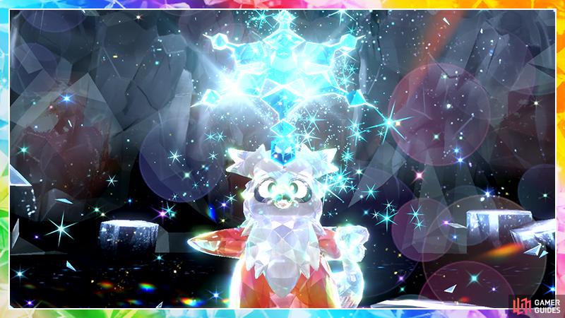 Delibird Tera Raid screenshot showing its Ice Tera type, courtesy of the Pokémon Blog.