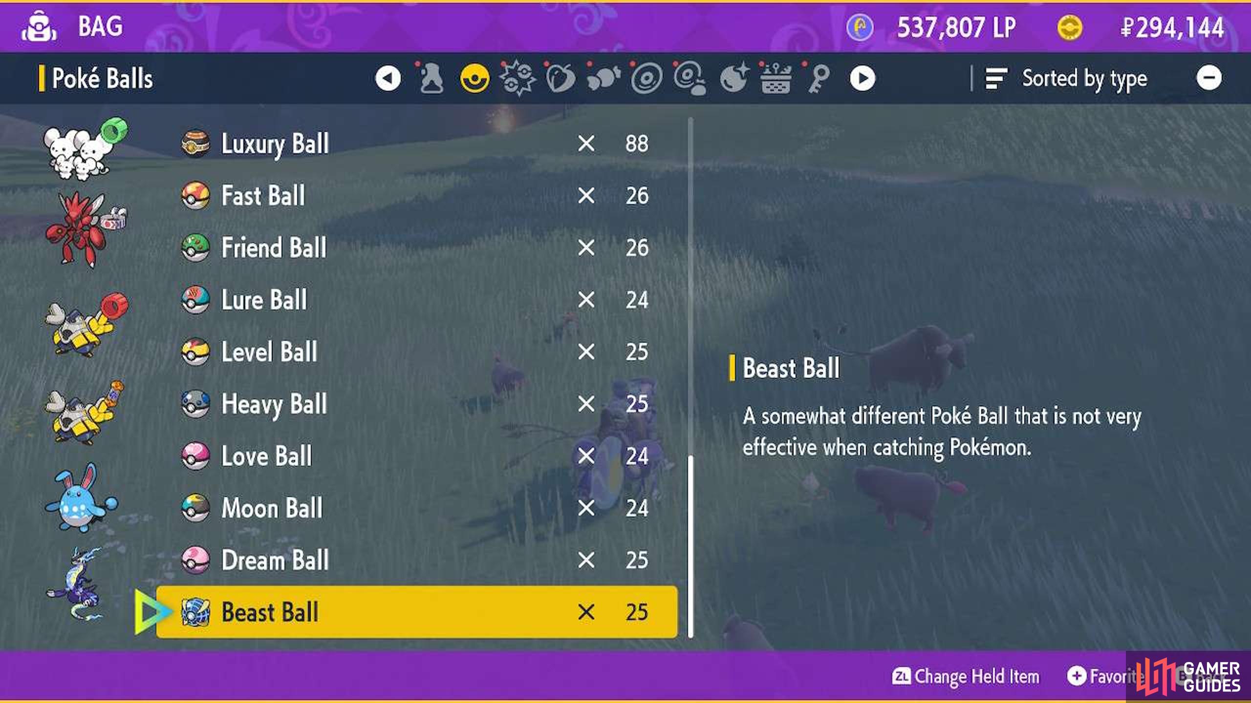 How to Get the Beast Ball in Scarlet & Violet - Items - Tips and