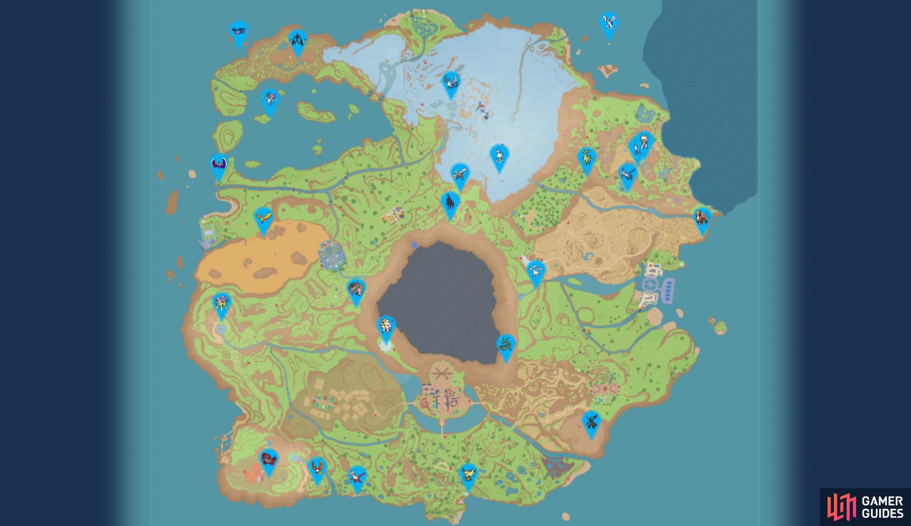 Meloetta location in Pokemon Scarlet and Violet