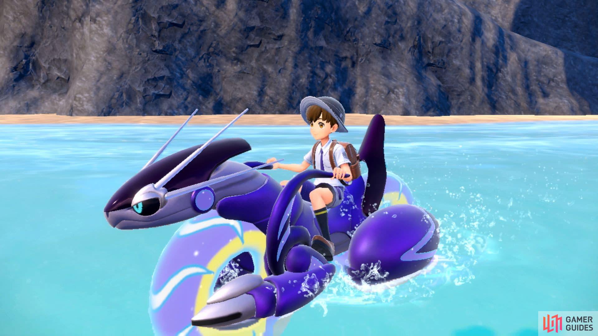 Miraidon's Aquatic Mode. (Credit: The Pokémon Company)