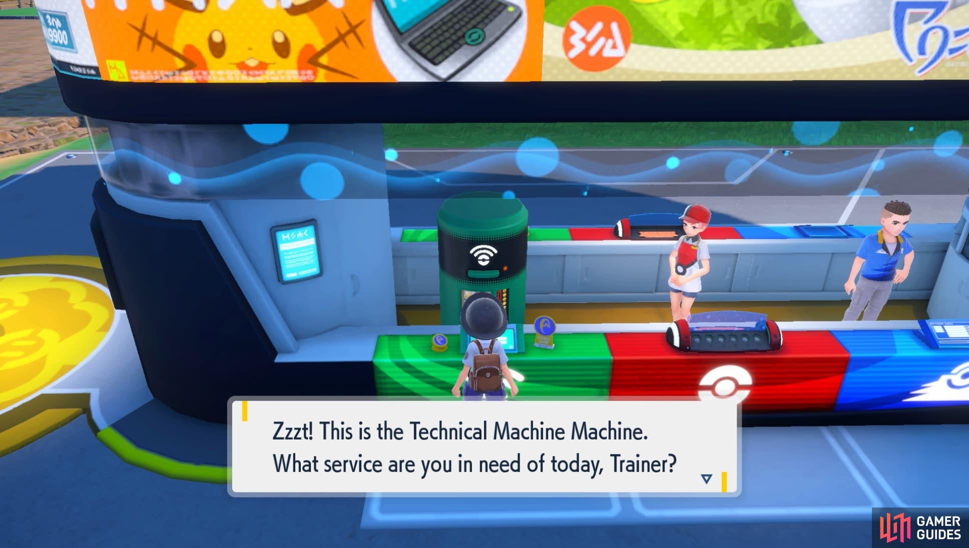 This is technically the Technical Machine Machine. (Credit: The Pokémon Company)