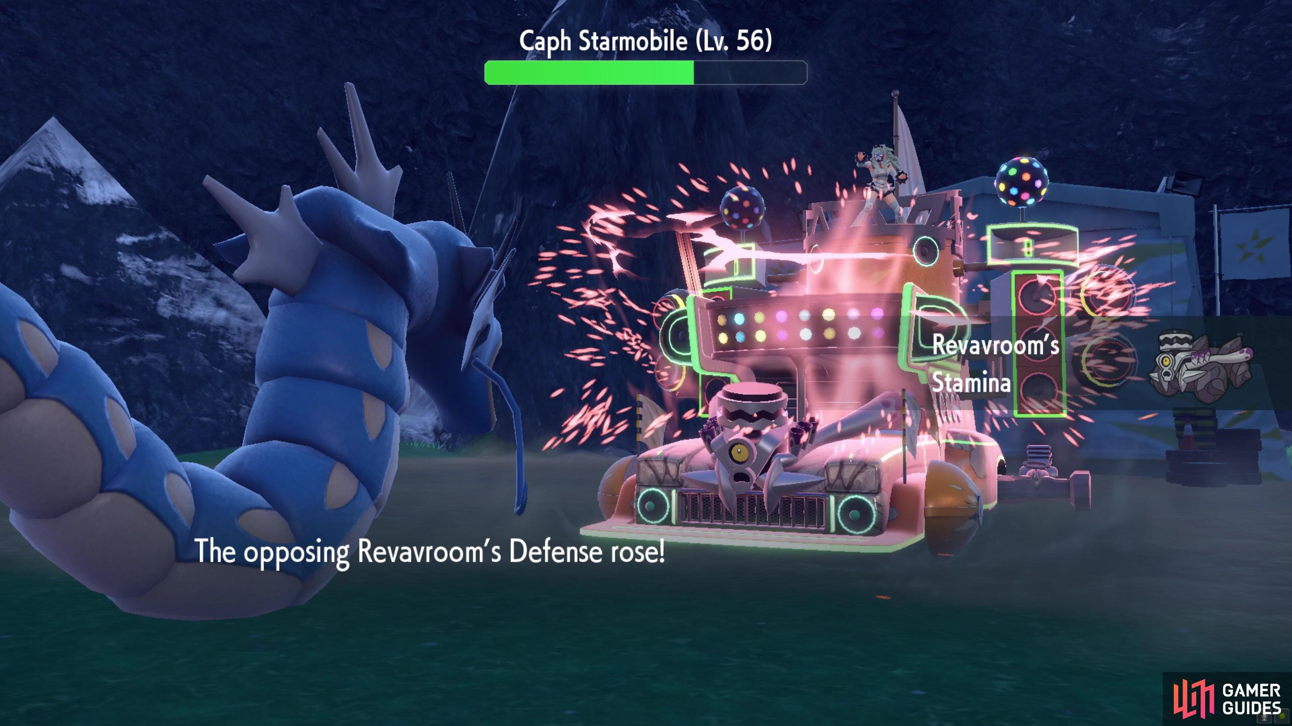 Each time the Starmobile is hit, its Defense will increase.