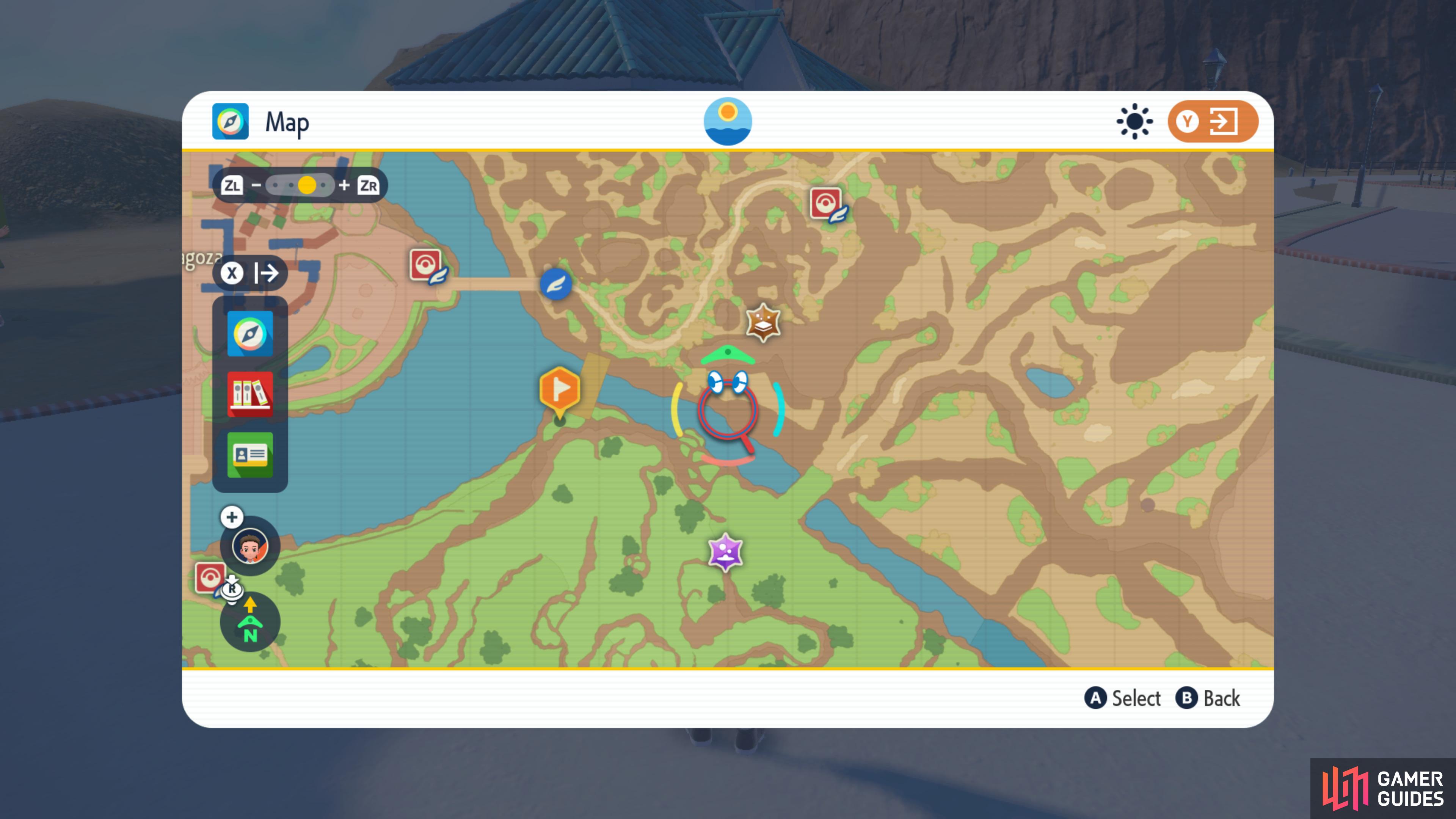 The next flag icon has you head towards the bridge leading to South Province Area Three