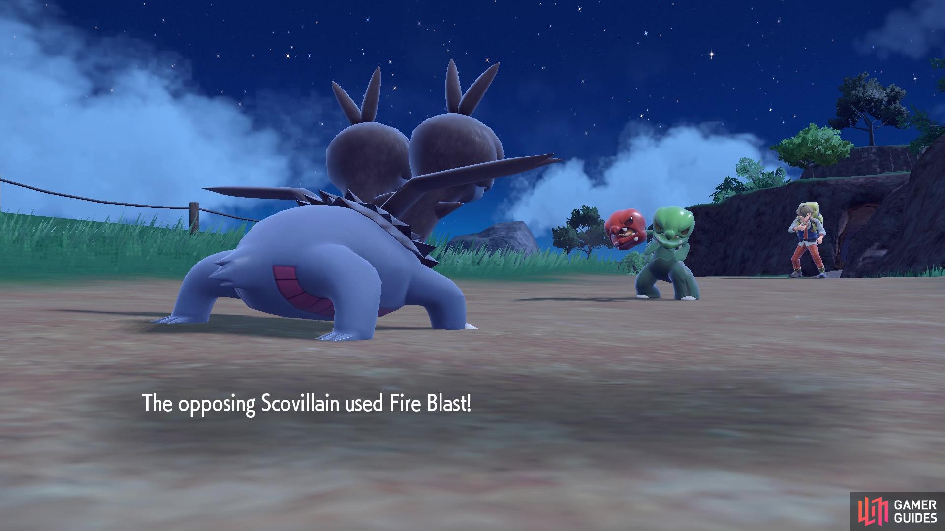 Scovillain is a rare Grass and Fire-type - quite a tricky combo to navigate.