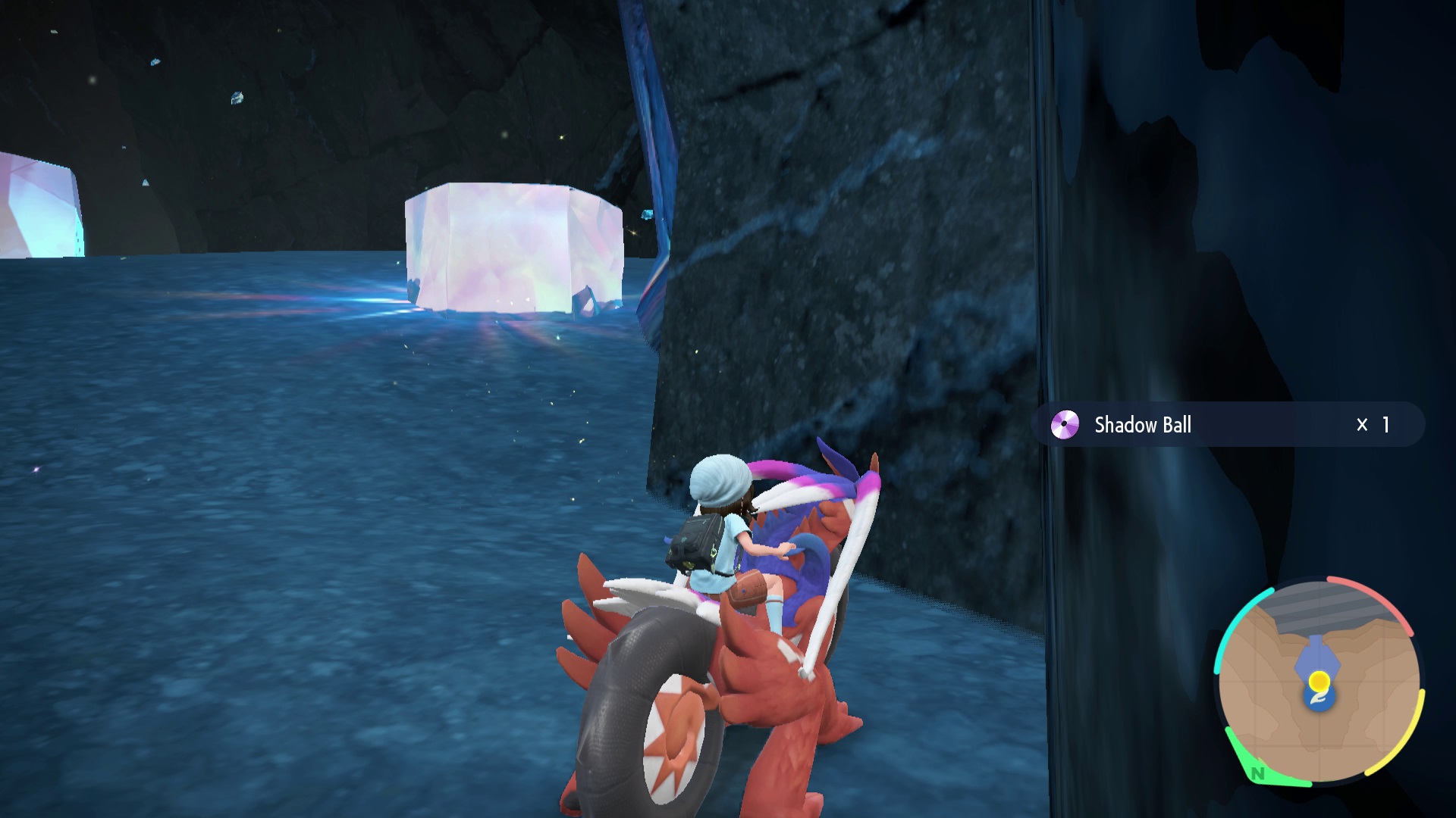 Shadow Ball TM location near Zero Lab in Pokémon Scarlet and Violet