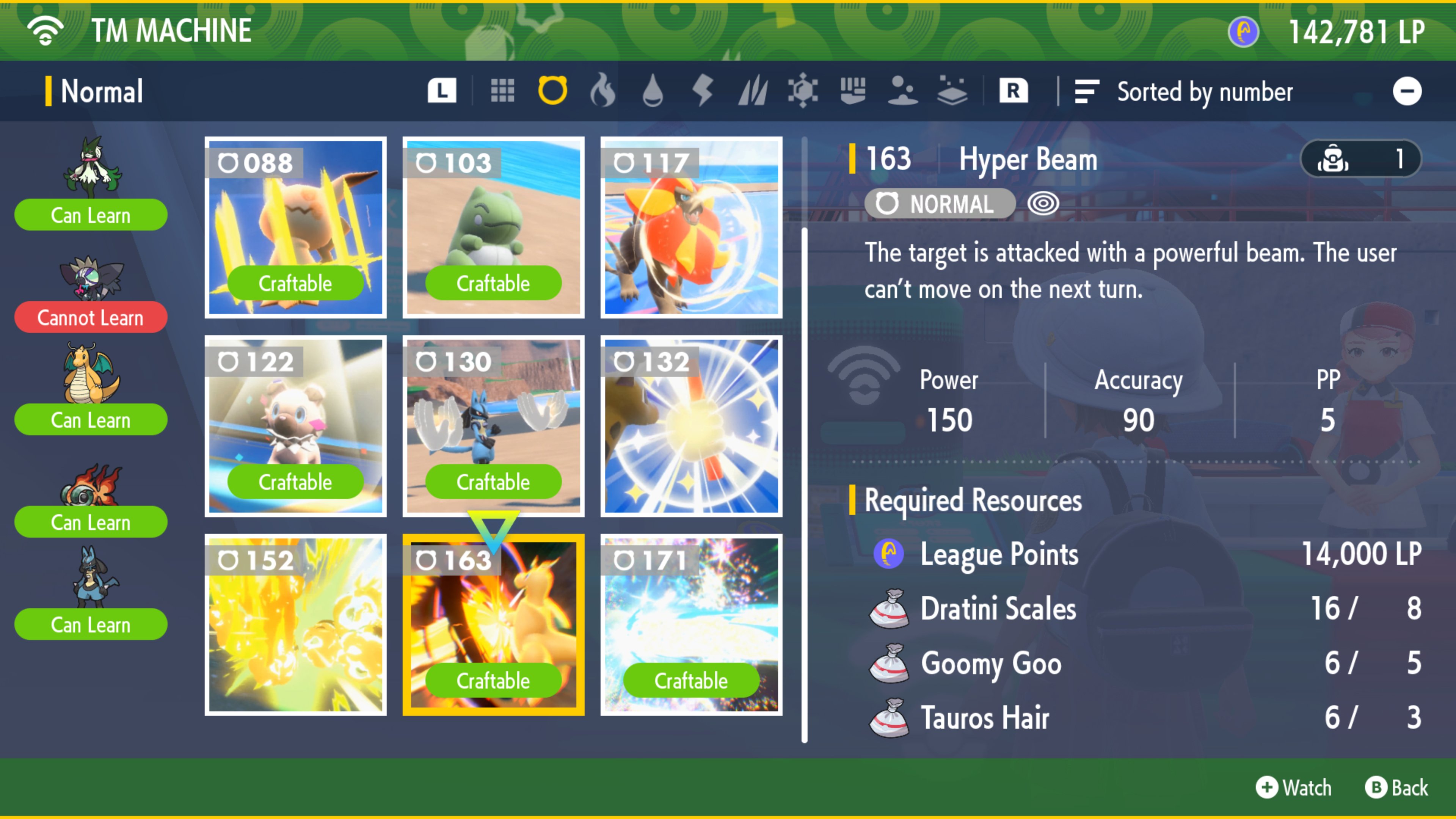 You can use these TM materials to craft an assortment of TMs at any Poké Center.