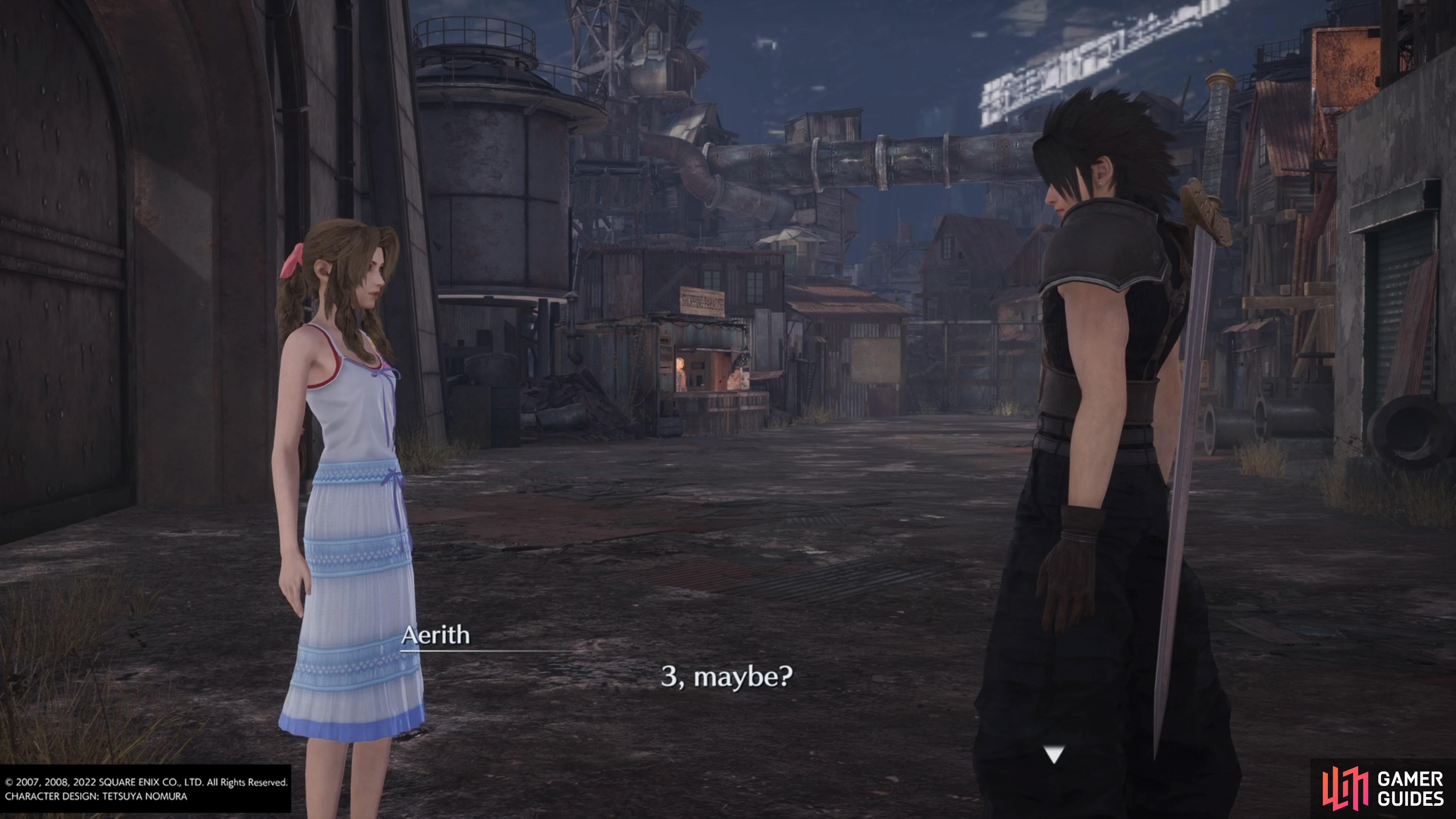 Aerith can tell you what she thinks will win