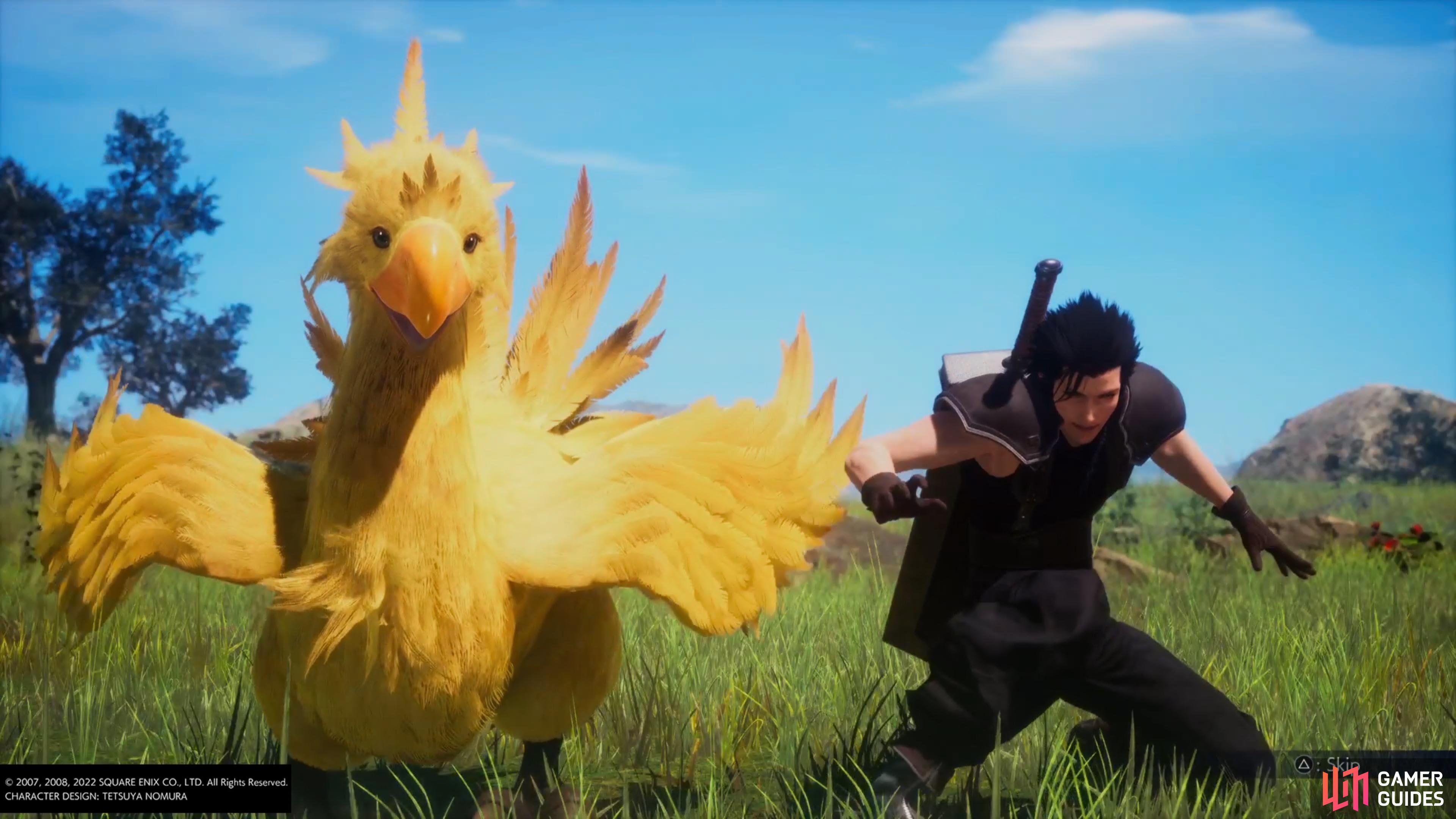 How To Get The Chocobo Summon In Crisis Core Reunion Images DMW