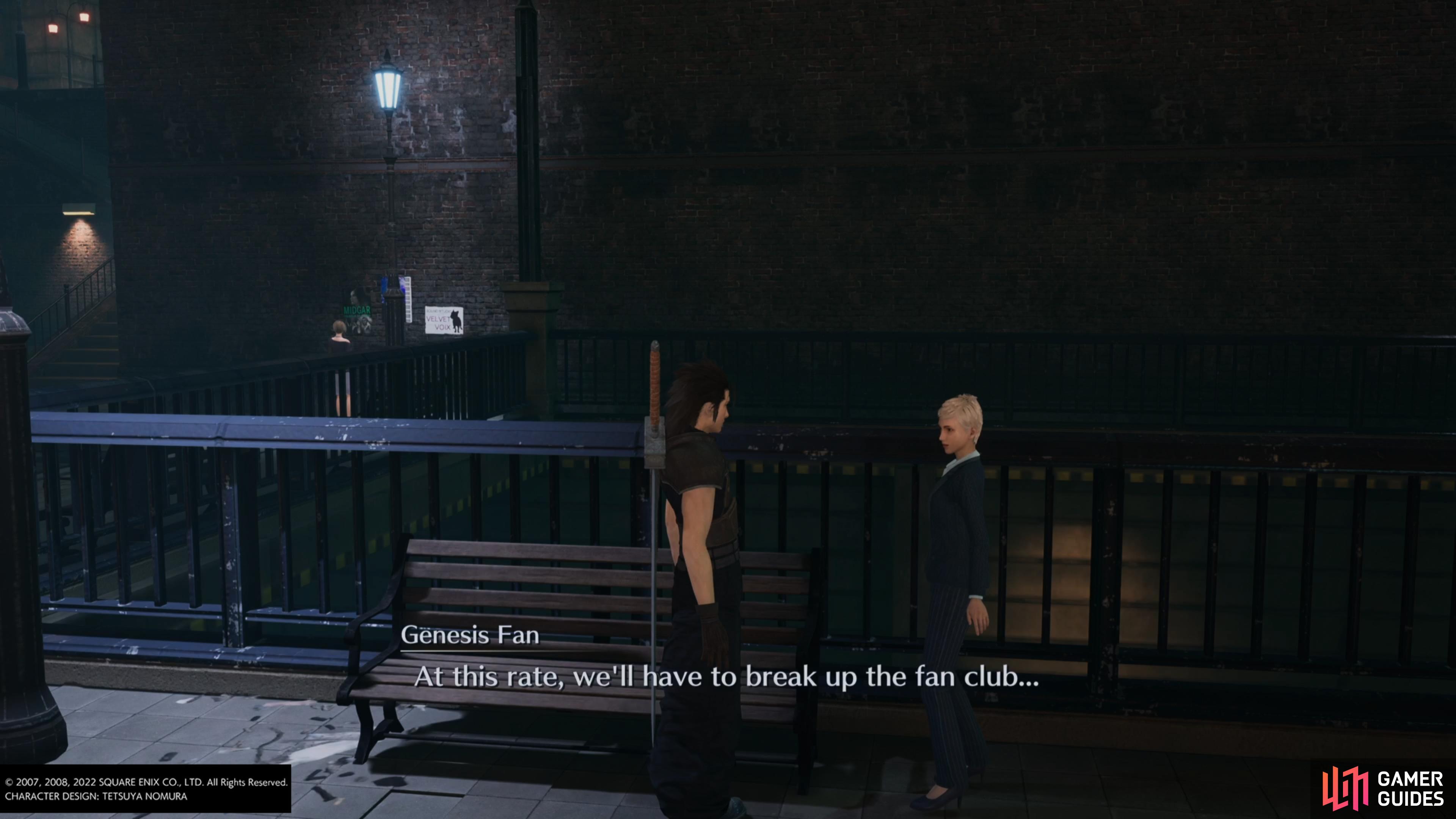 You will get the opportunity to save three fan clubs in Chapter 7.