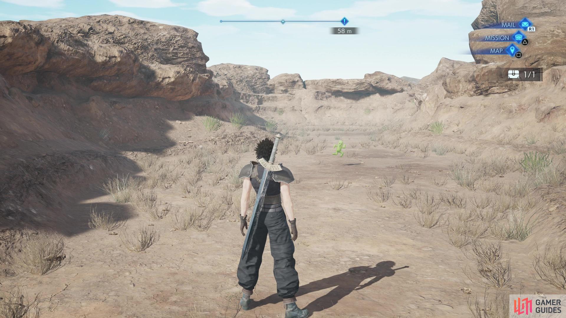 Find a Kactuar hiding off the beaten path in M3-1-3,