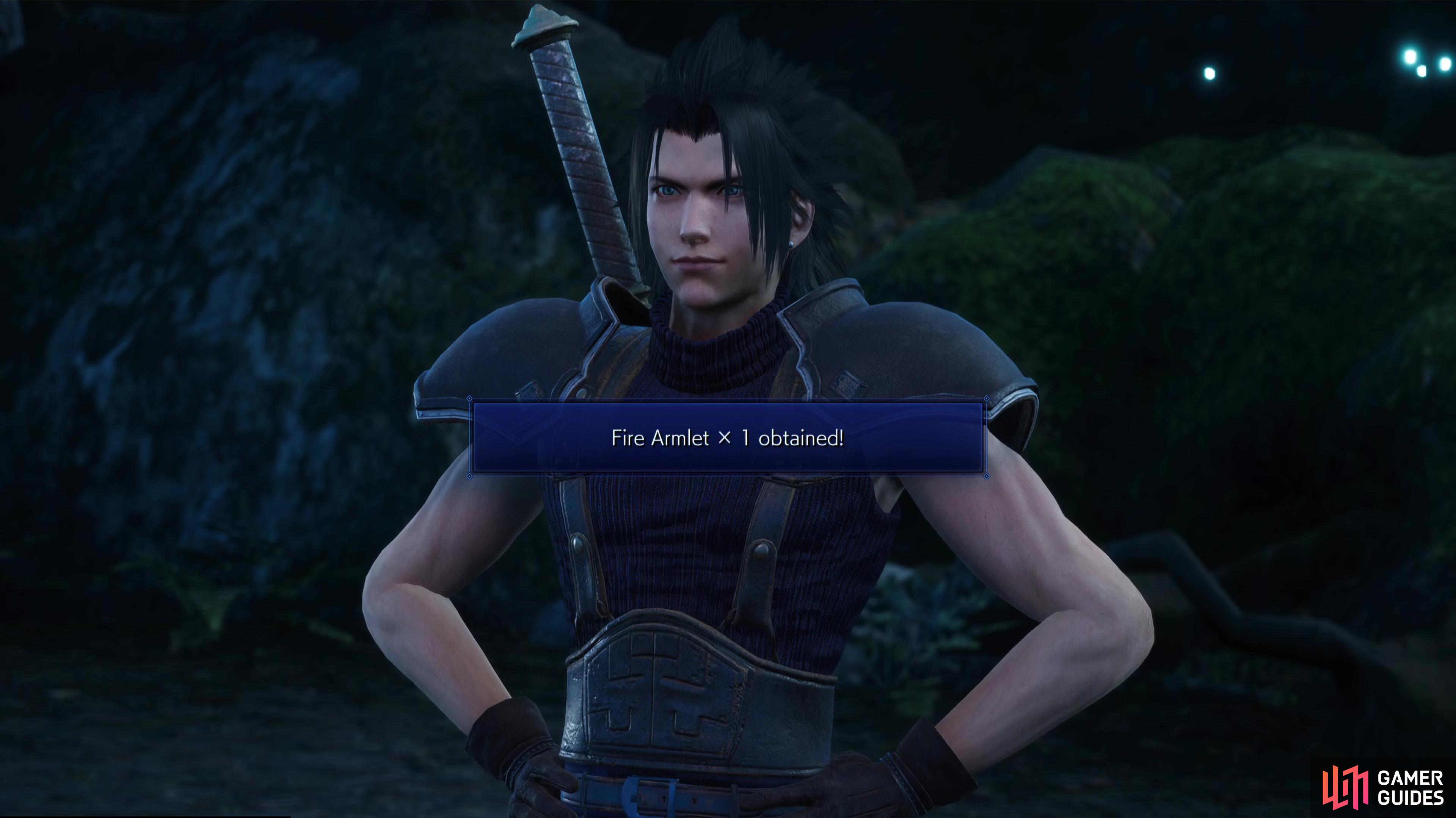the Fire Armlet you get for defeating them all is useful for the upcoming boss.