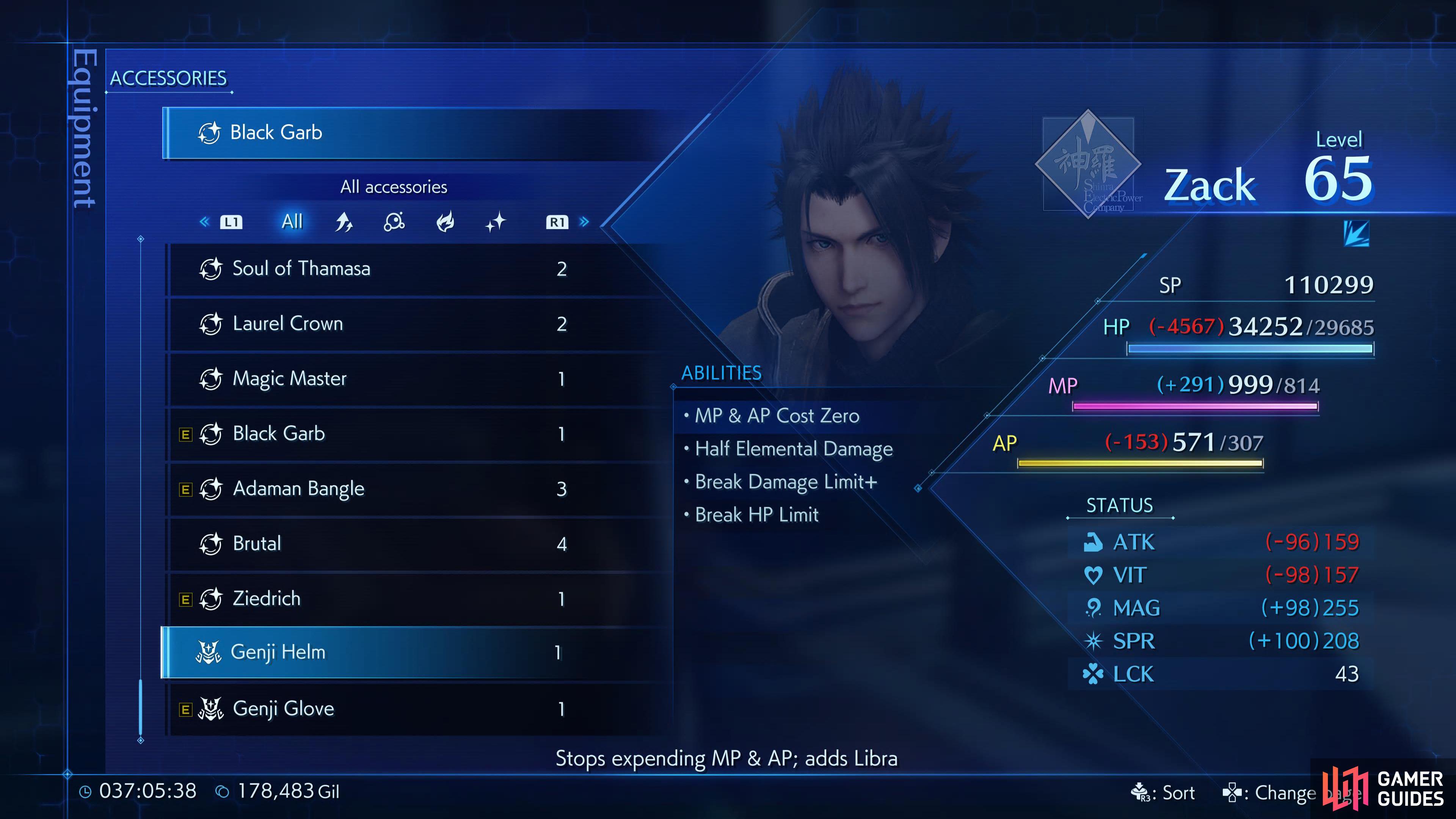 You'll need to unlock Online Shop Shade, and have 1,000,000 Gil if you want the Genji Helm.