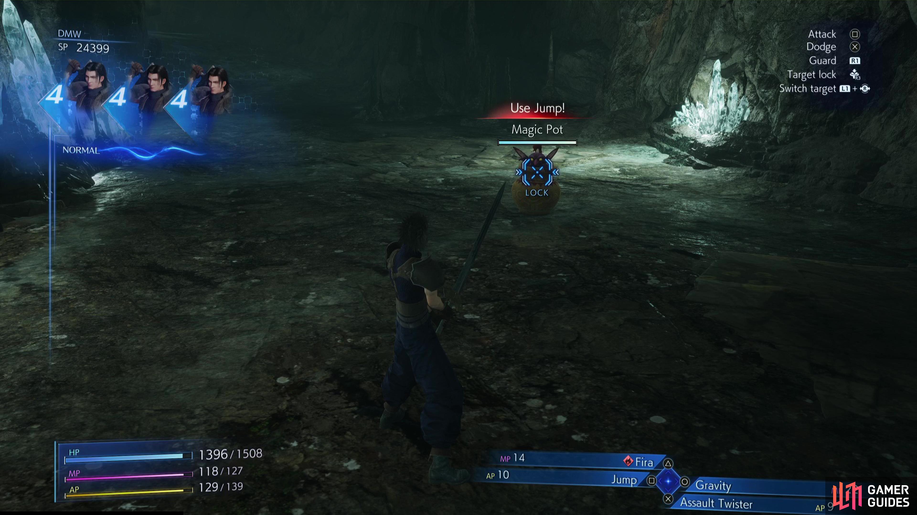 You must use the correct materia against Magic Pot to acquire it for your DMW.