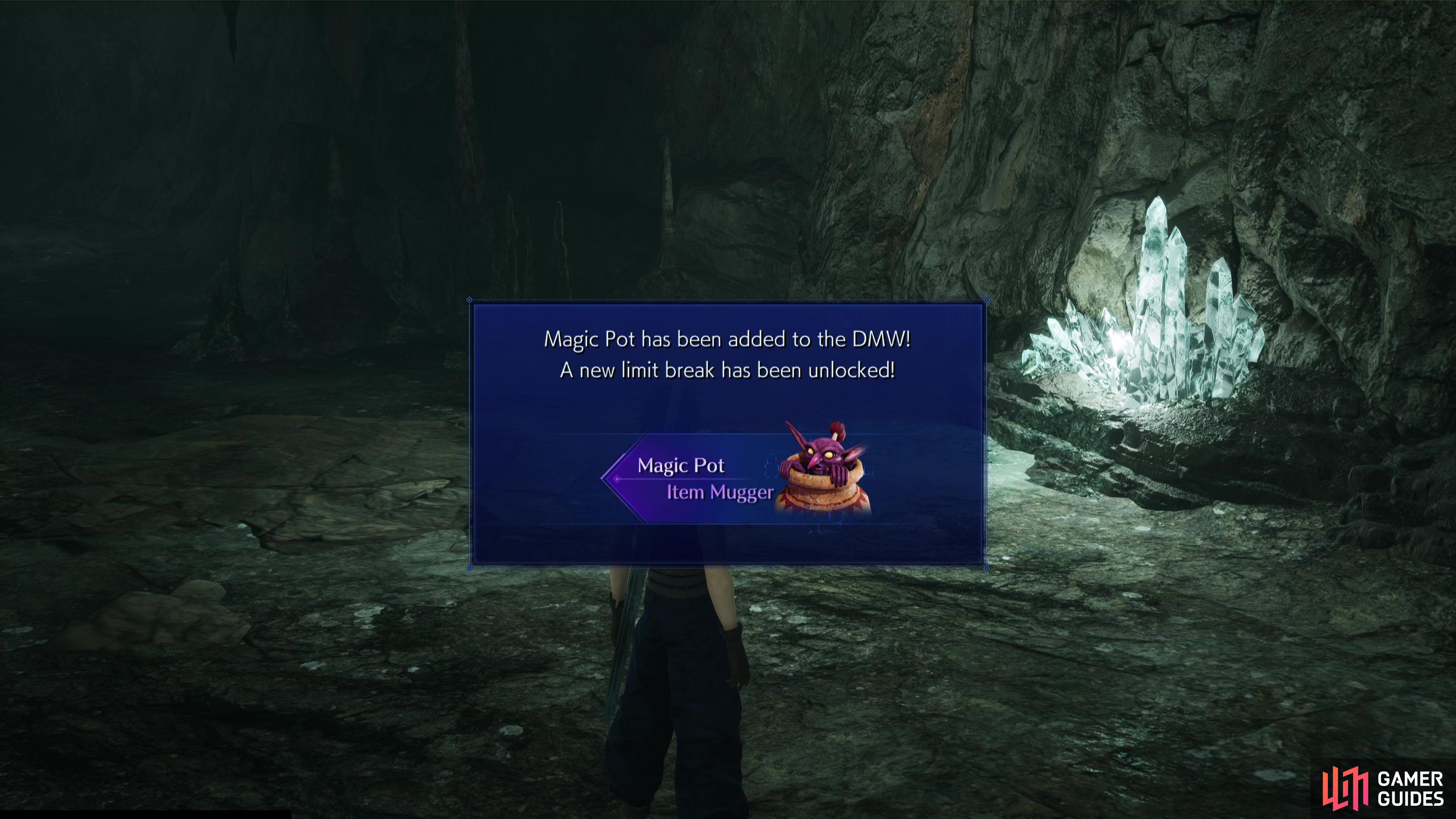 Satisfy Magic Pot and you will obtain it as a DMW Summon.