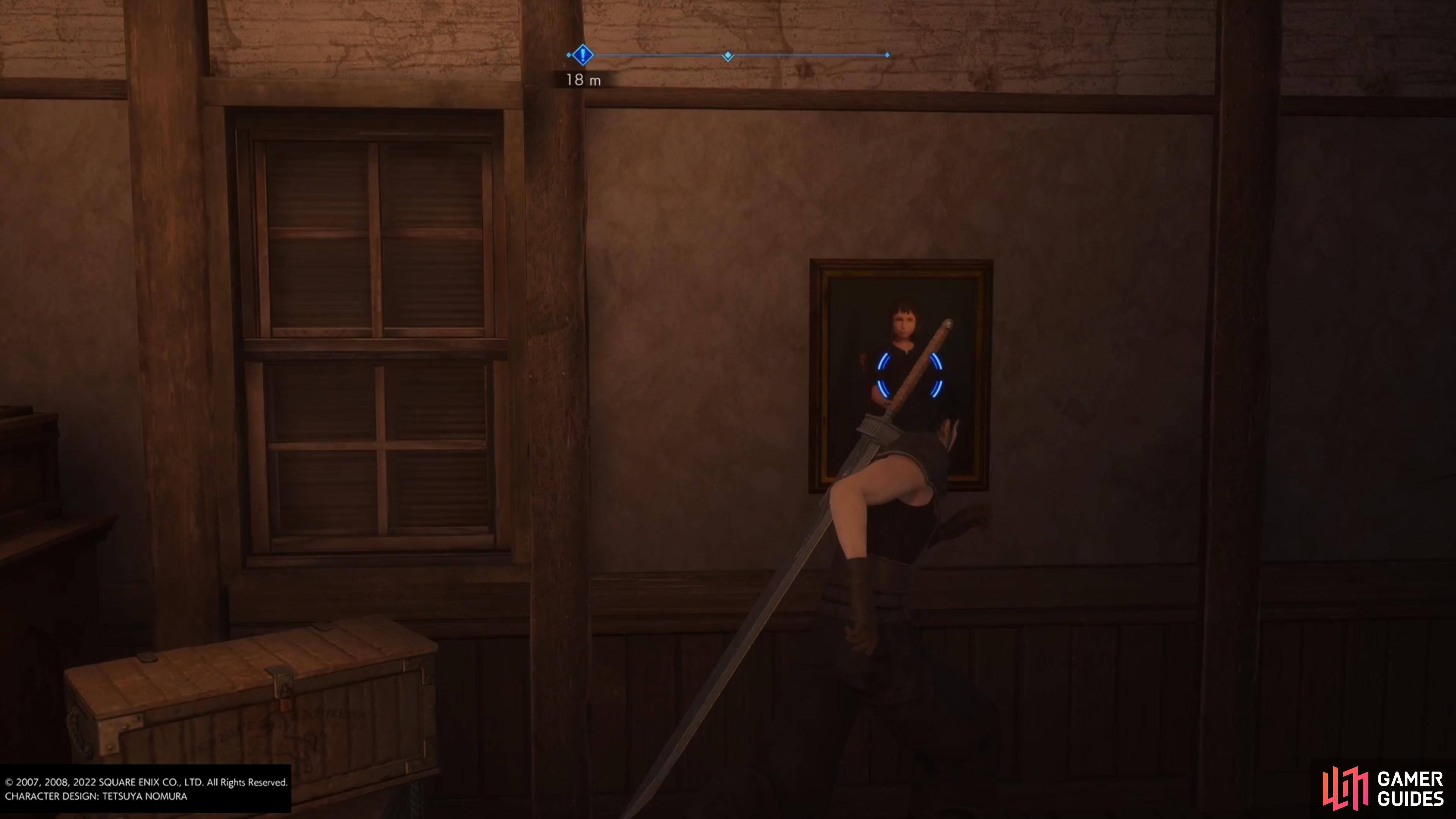 Examine the painting of the girl