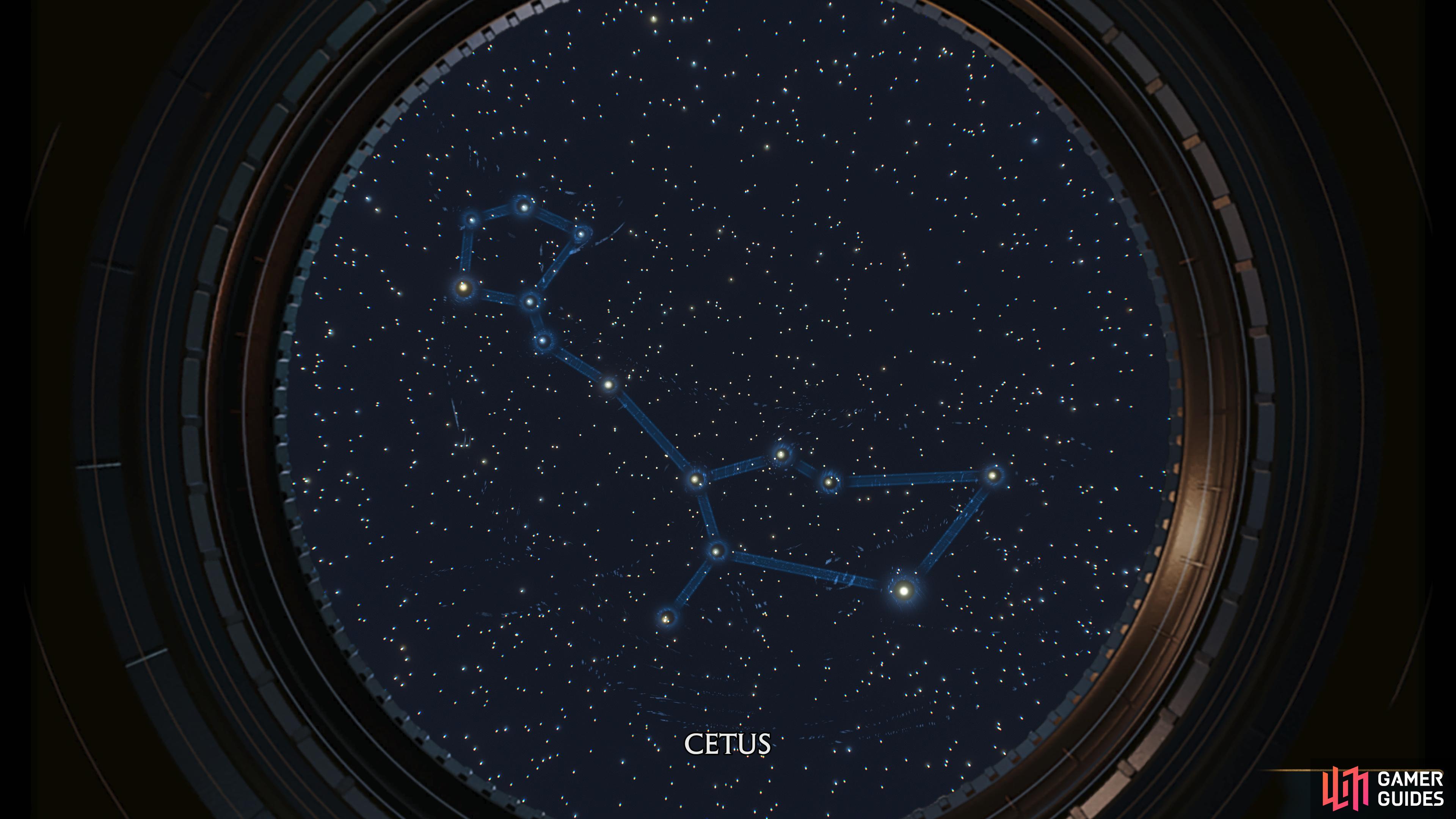 this is the sign for Cetus.